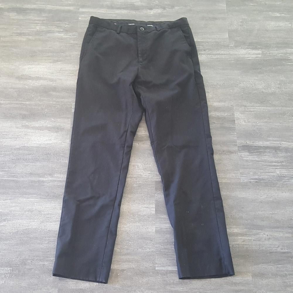 Calvin Klein Black Calvin Klein Dress Pant Size 38R - 1 Thumbnail