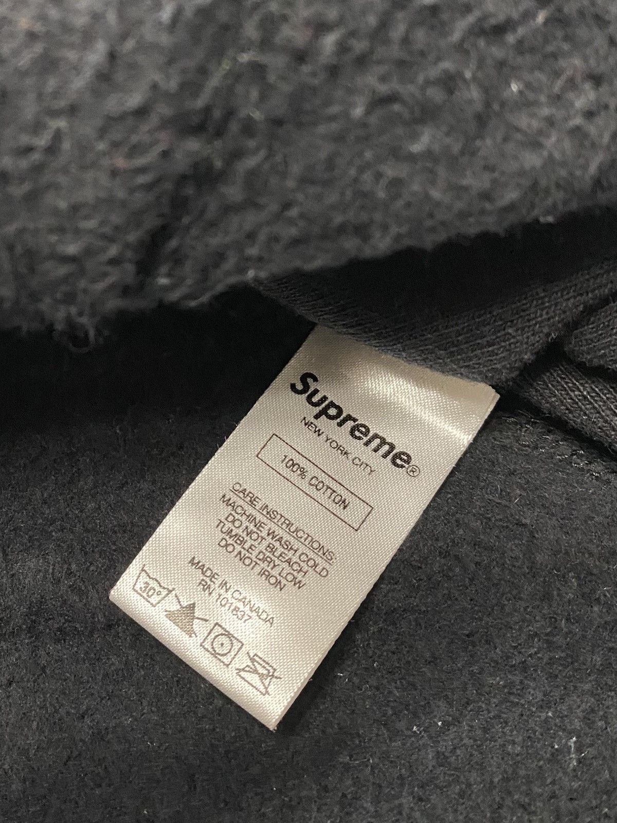 Supreme Supreme Cross Box Logo Hooded Sweatshirt Black Size US L / EU 52-54 / 3 - 5 Thumbnail