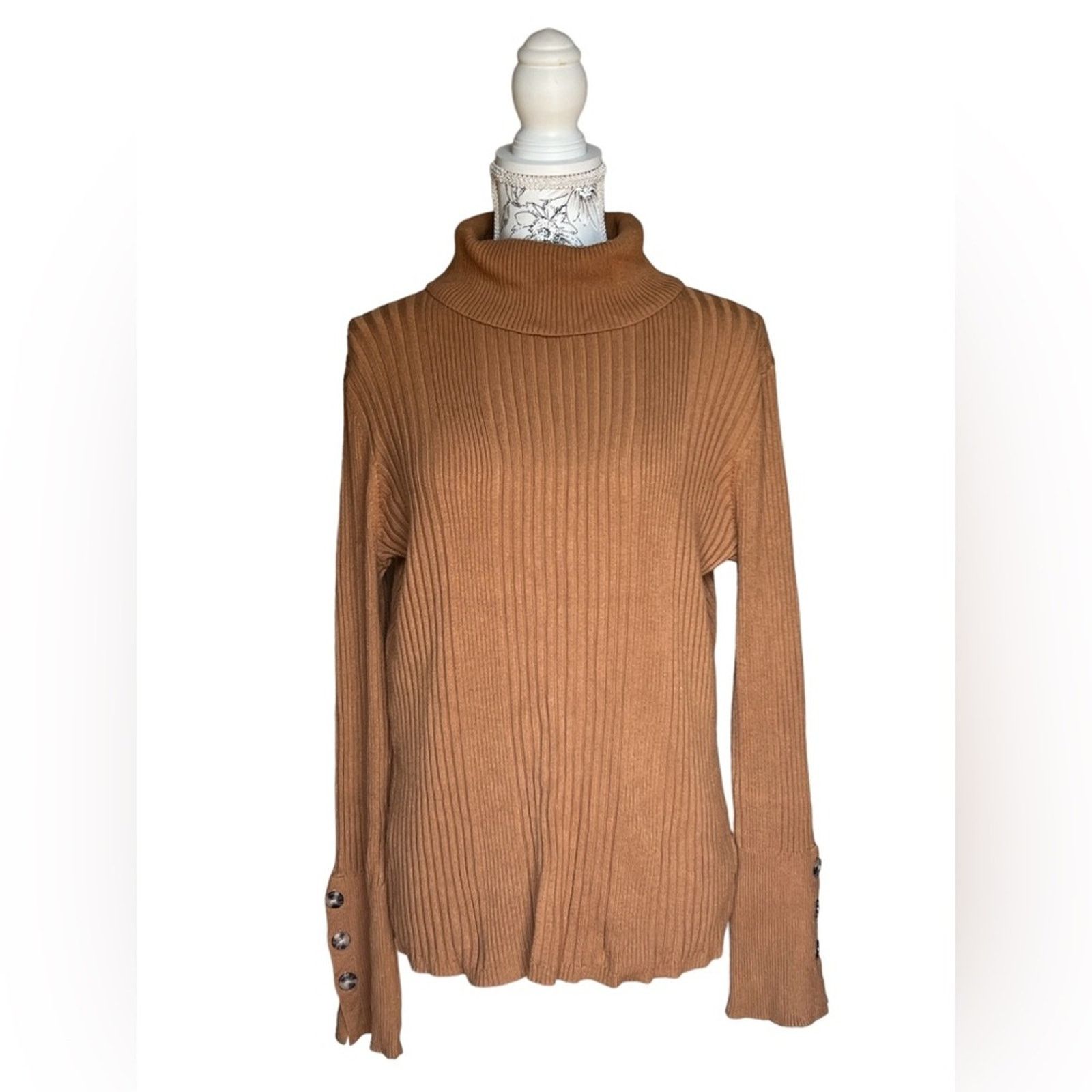 Other Long sleeve Turtleneck Sweater Size 2XL Size XXL / US 16-18 / IT 52-54 - 3 Thumbnail
