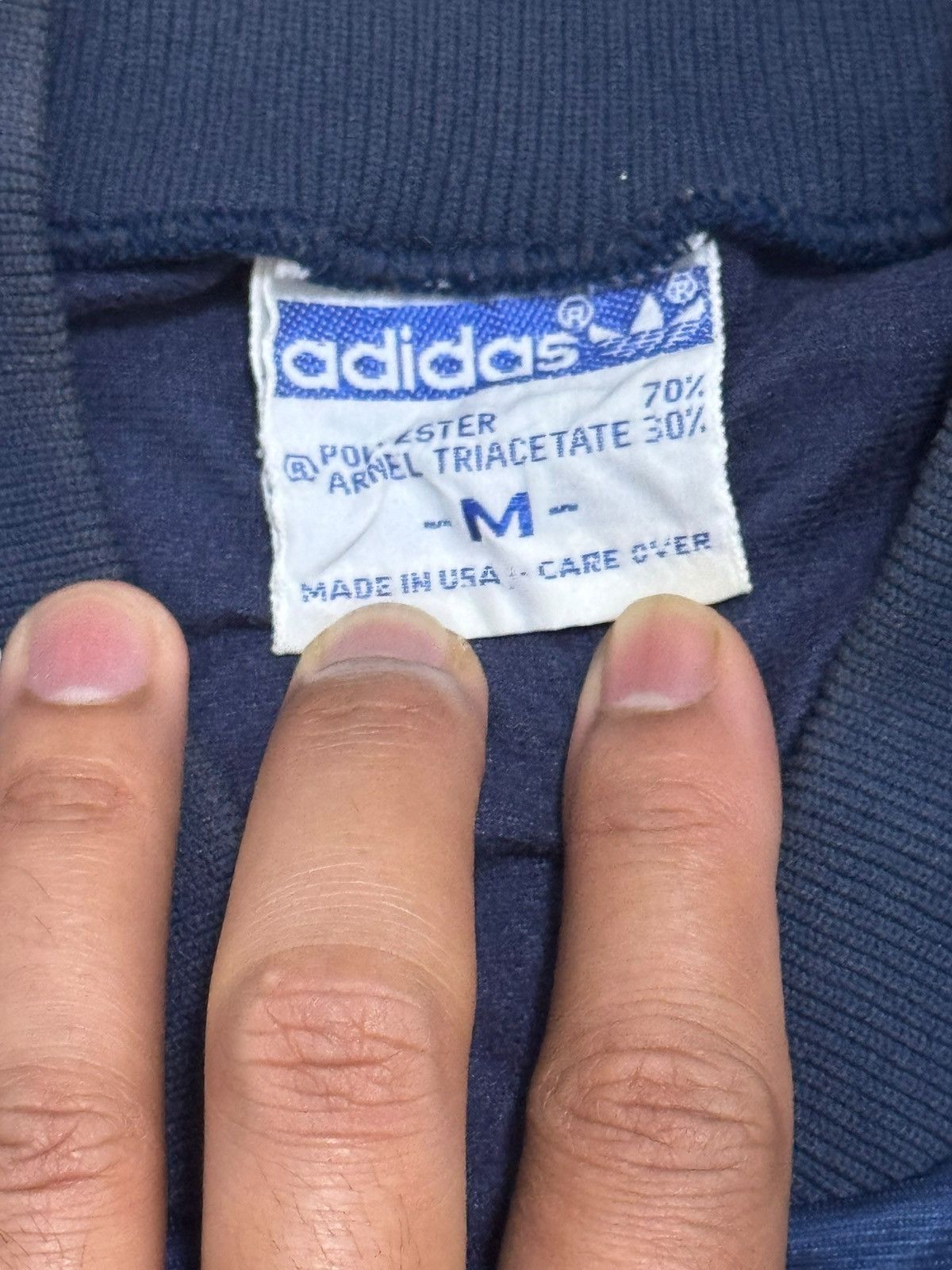 Adidas 80s VINTAGE ADIDAS TRACK TREFOIL SINGLE POCKET JACKET Size US M / EU 48-50 / 2 - 4 Thumbnail