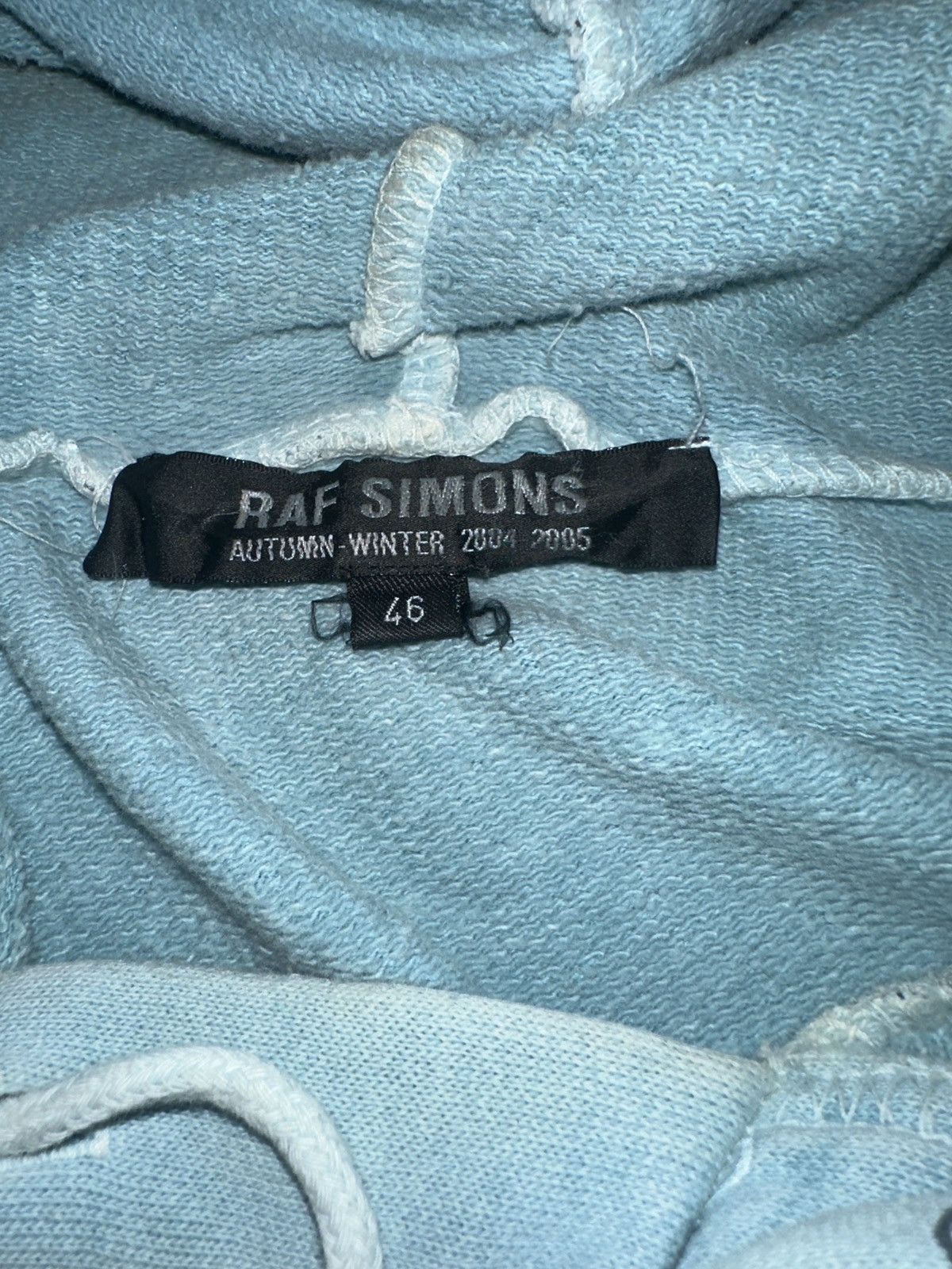 Raf Simons AW04 Waves Paisley Hoodie Size US S / EU 44-46 / 1 - 9 Thumbnail