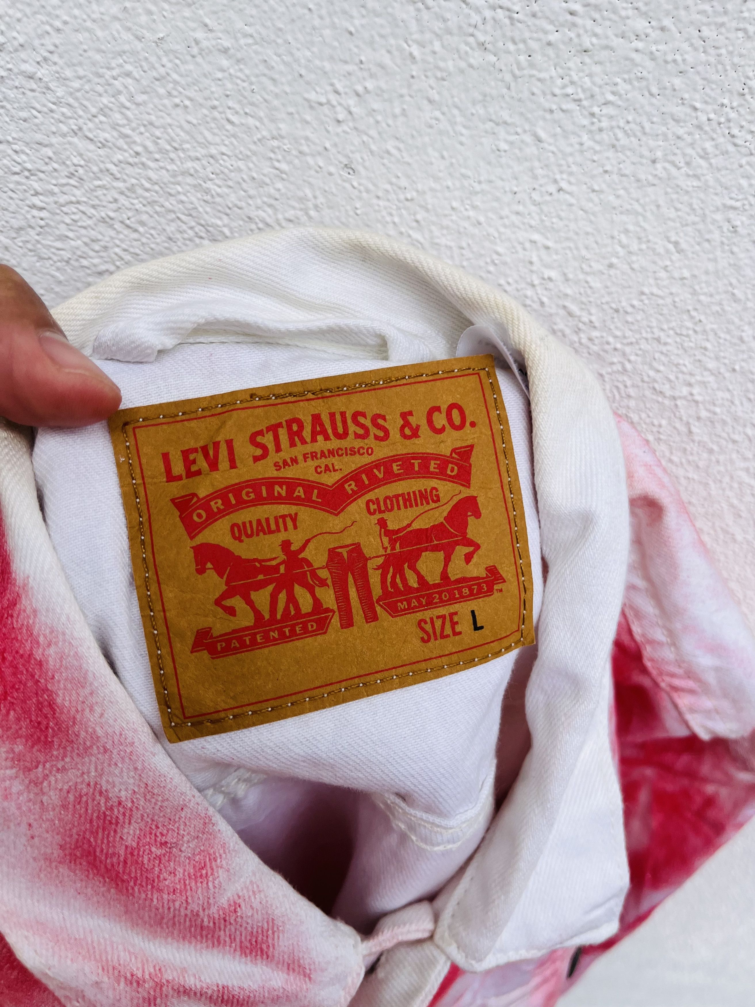 Japanese Brand × Levi's Vintage Levis Japanese Designer Fashion Style Jacket Size US L / EU 52-54 / 3 - 12 Thumbnail