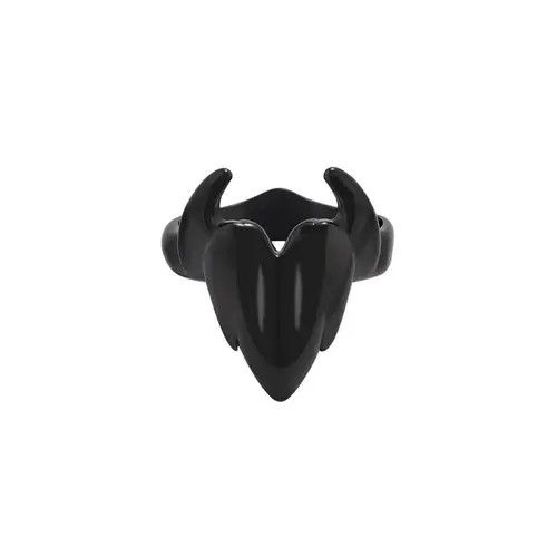 Other 932Modern Rings Set - Black / Silver Size ONE SIZE - 6 Thumbnail