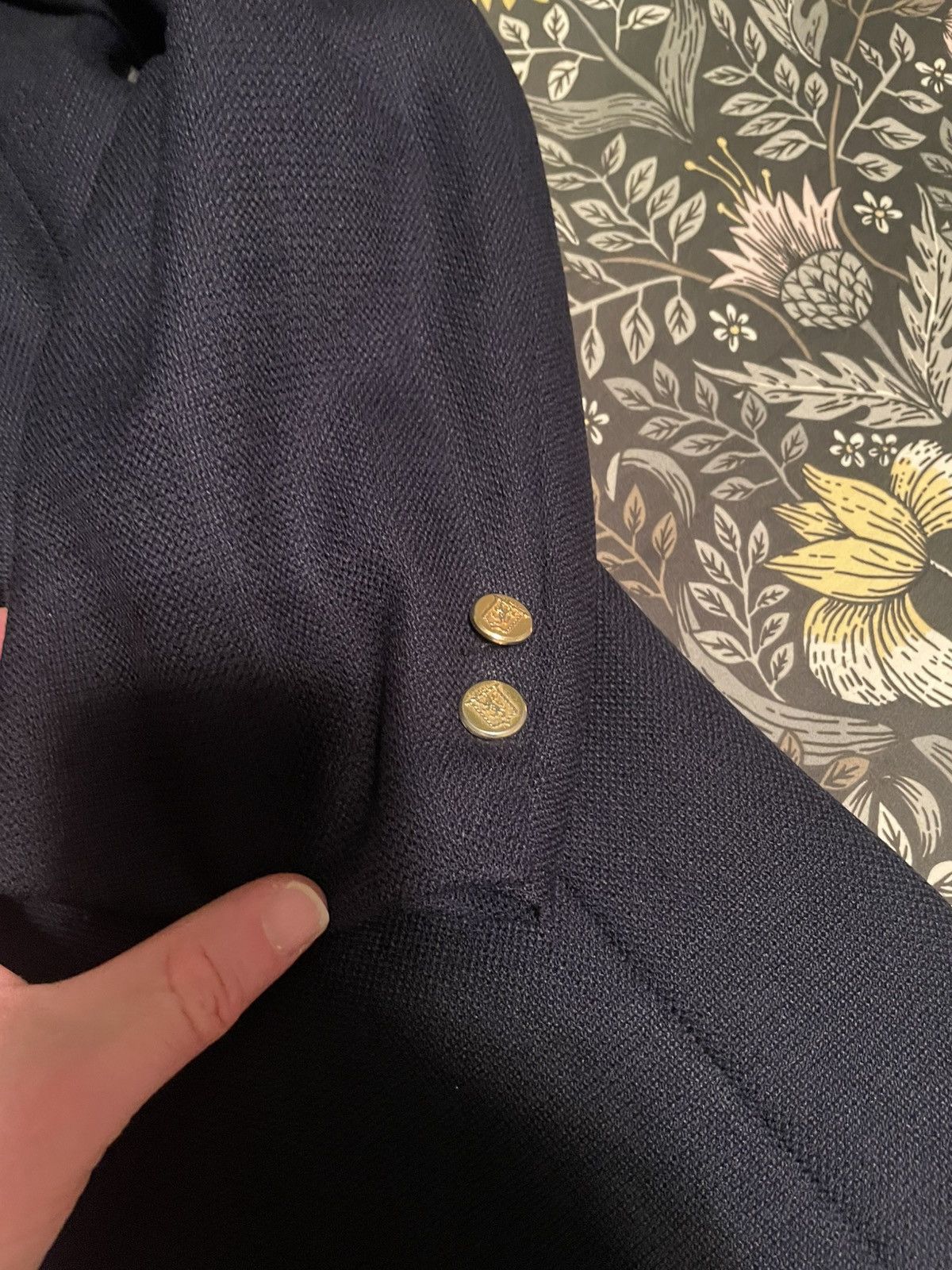 Hickey Freeman Navy blazer Size 40R - 4 Thumbnail