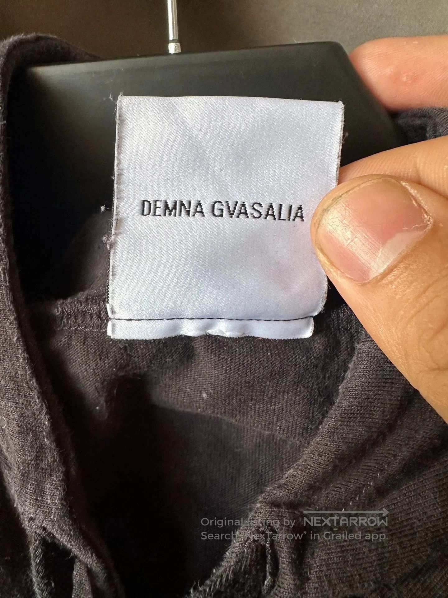 Vetements vetements oversized sweatshirt with irregular hem. Size US M / EU 48-50 / 2 - 7 Thumbnail