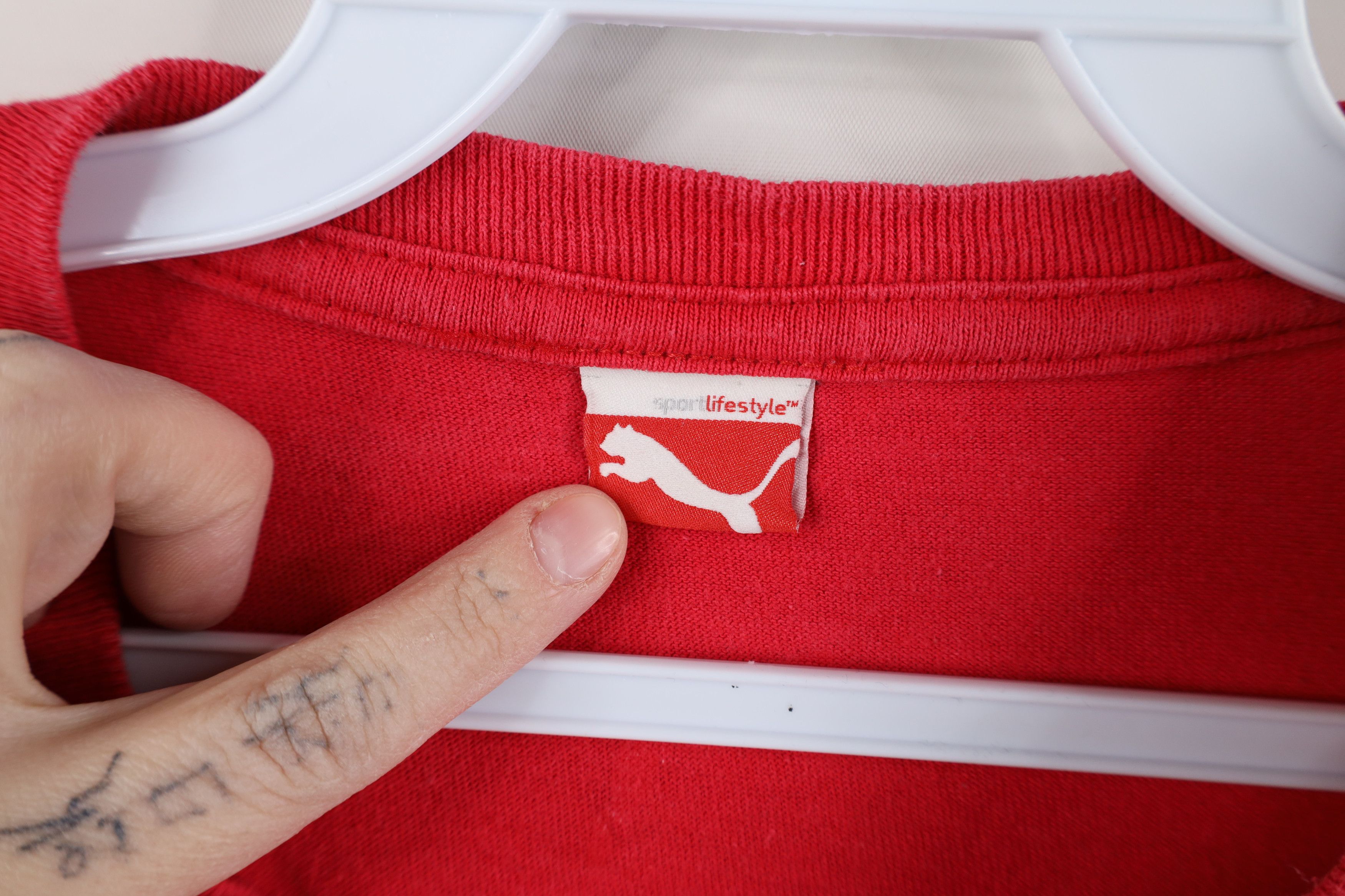 Puma × Vintage Vintage Y2K Puma Faded Long Relationship Boilermaker T-Shirt Size US M / EU 48-50 / 2 - 9 Thumbnail