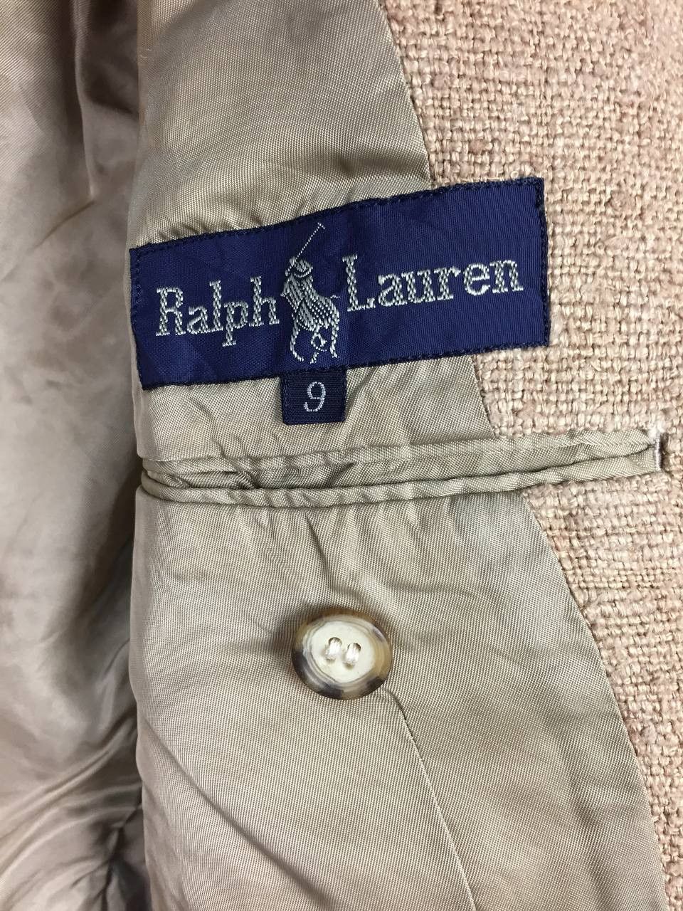 Ralph Lauren Vtg Ralph Lauren Tweed Textured 3-Button Blazer Women's XS/S Size S / US 4 / IT 40 - 17 Thumbnail