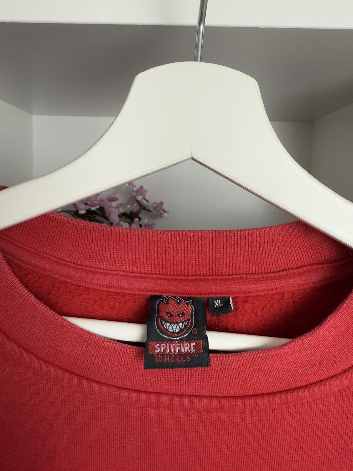 Hook-Ups × Spitfire × Vintage Vintage 90s Spitfire wheels big logo boxy sweatshirt XL flip Size US XL / EU 56 / 4 - 6 Thumbnail