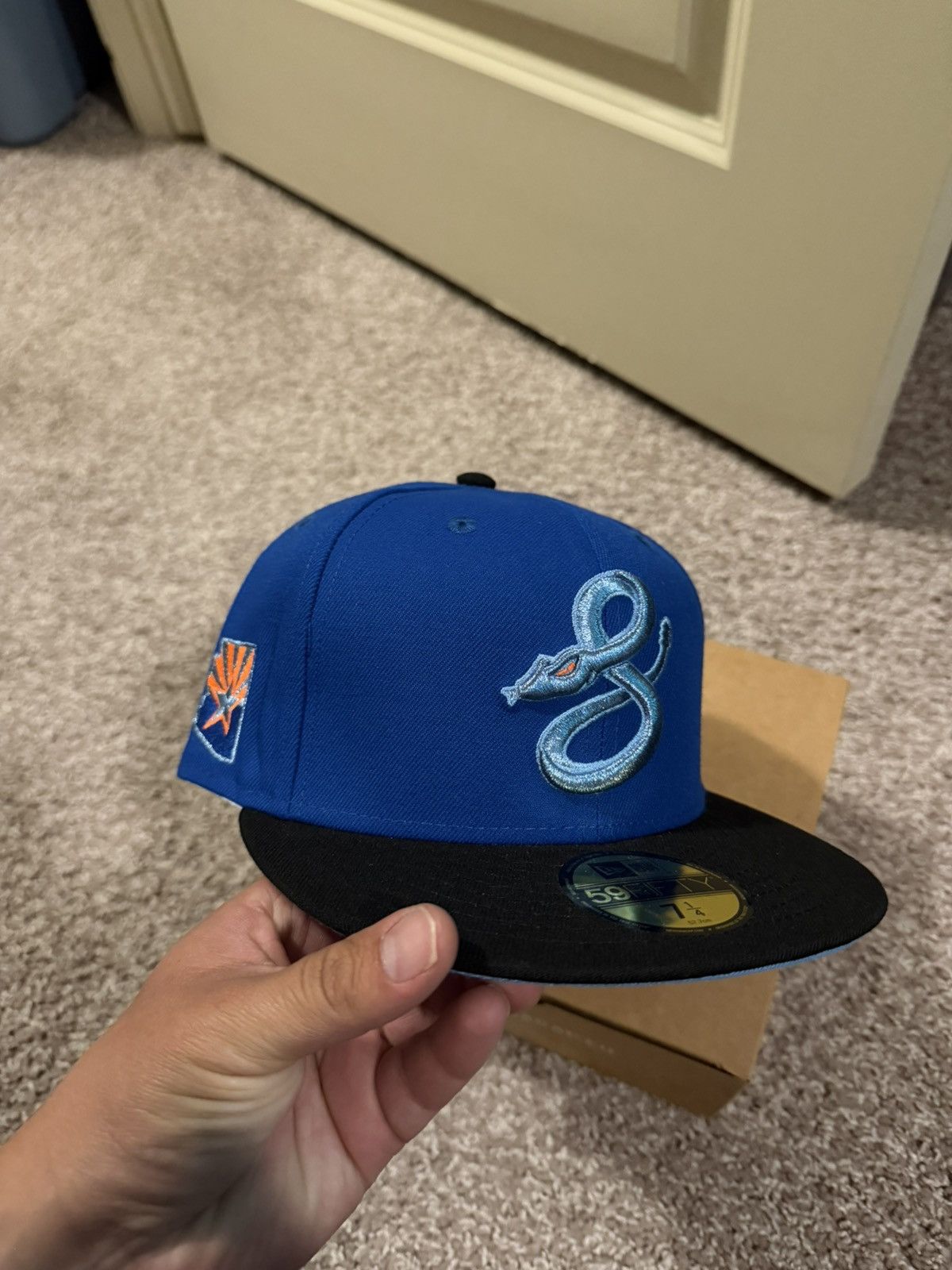 New Era 7 1/4 New Era Fitted Arizona Diamondbacks Serpent Size ONE SIZE - 1 Thumbnail