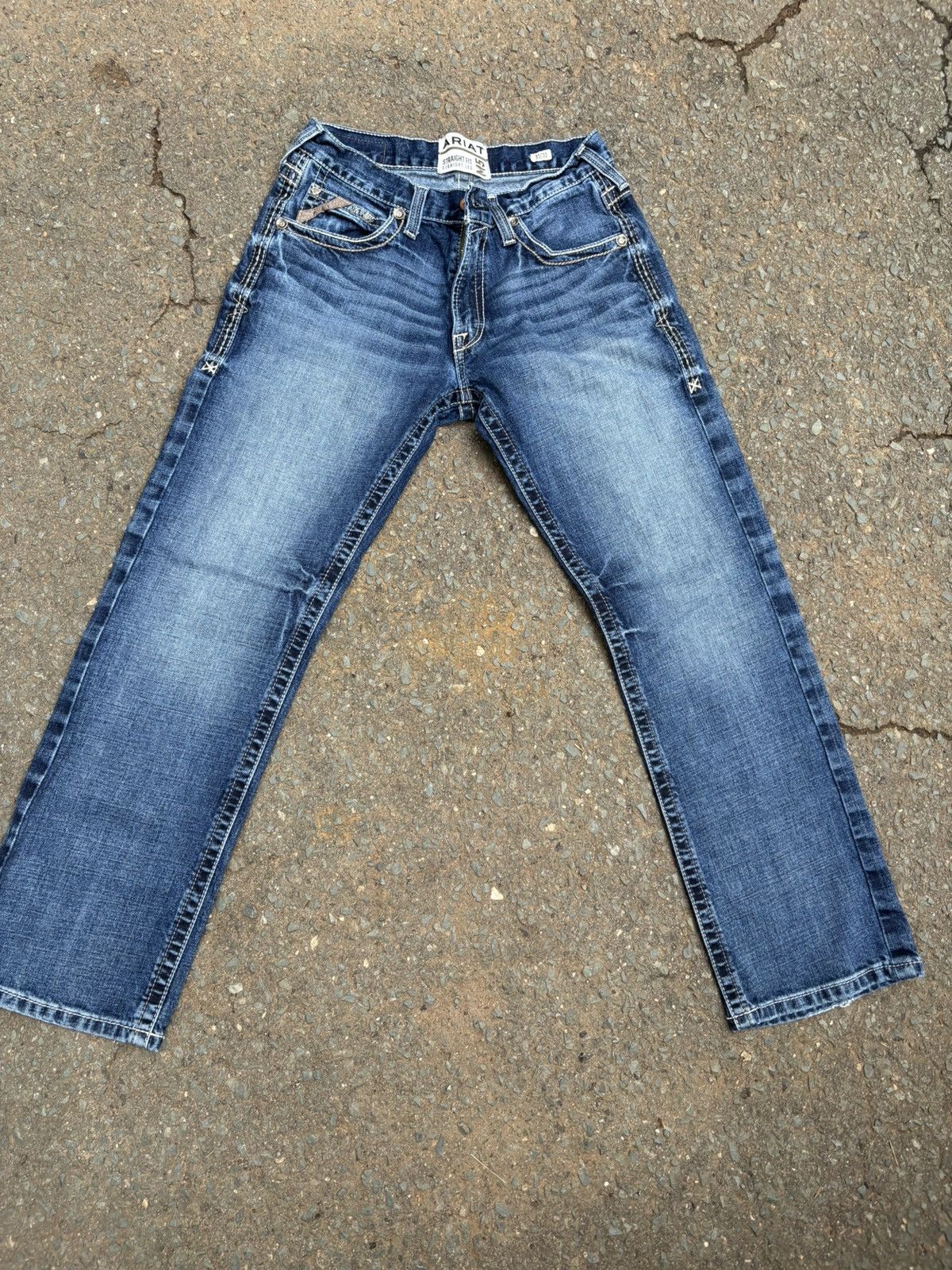 Ariat Straight leg ariat jeans make offers Size US 30 / EU 46 - 1 Thumbnail
