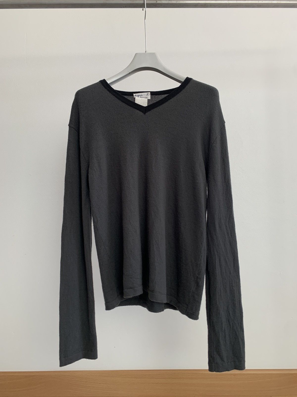 agnes b. Agnes b. Homme Paris Knit Long Sleeve Size US S / EU 44-46 / 1 - 1 Thumbnail