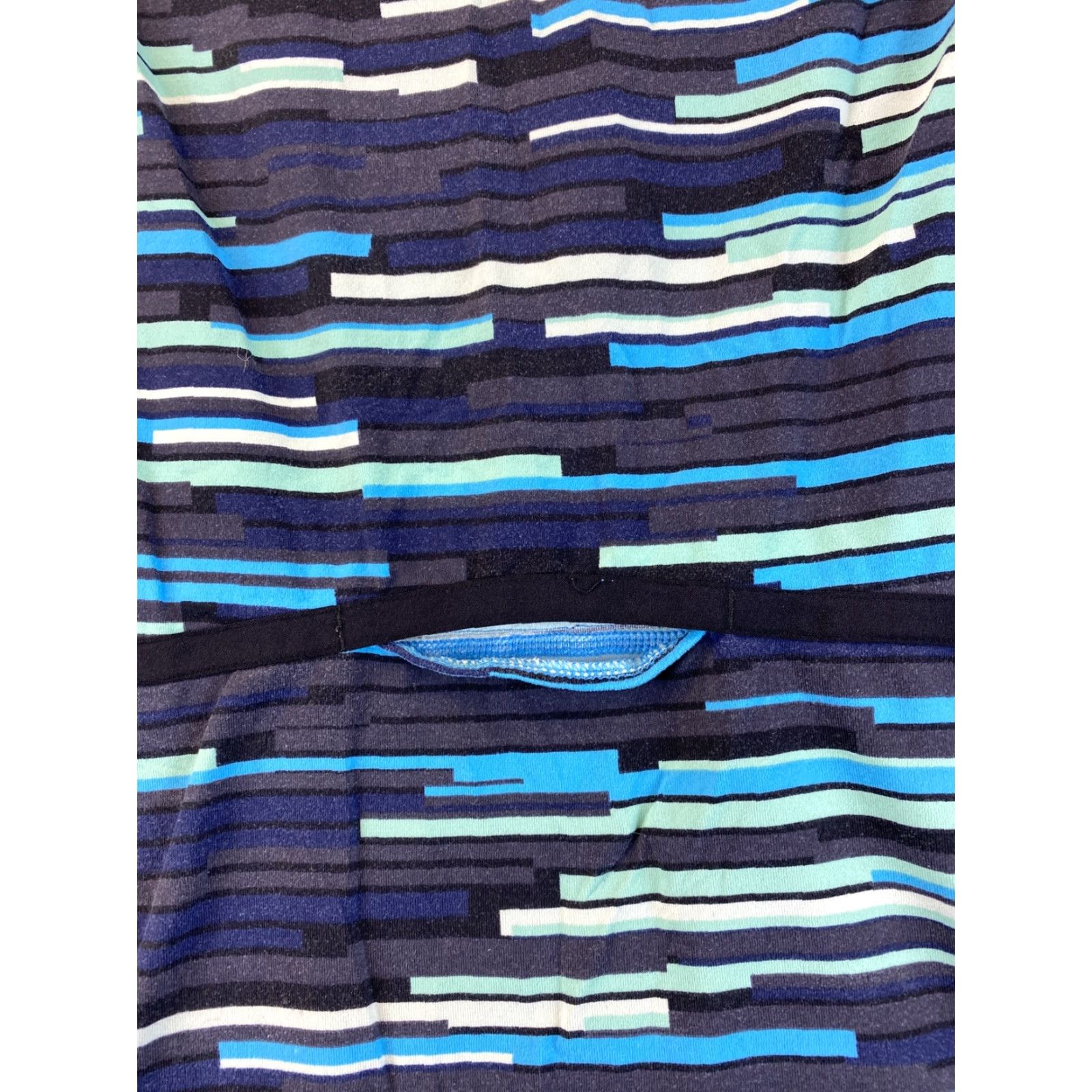 Vintage Lucy Women's Activewear Tank Top S Sleeveless Yoga Fitness Green Blue Nylon Spandex Size S / US 4 / IT 40 - 7 Thumbnail