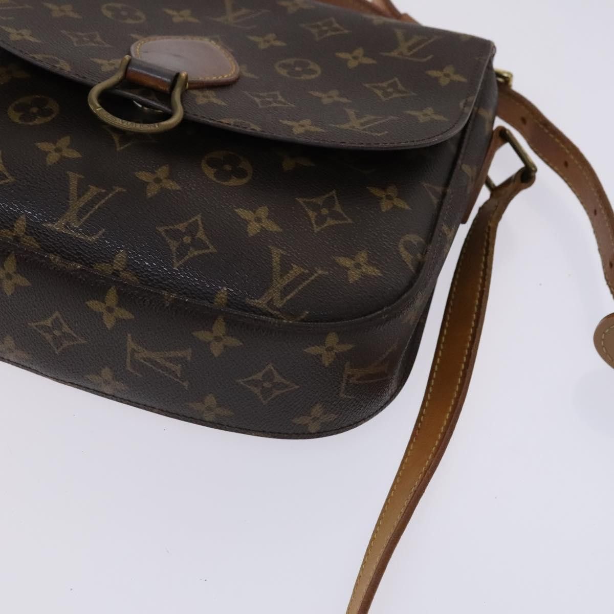 Louis Vuitton LOUIS VUITTON Monogram Saint Cloud GM Shoulder Bag M51242 Size ONE SIZE - 14 Thumbnail