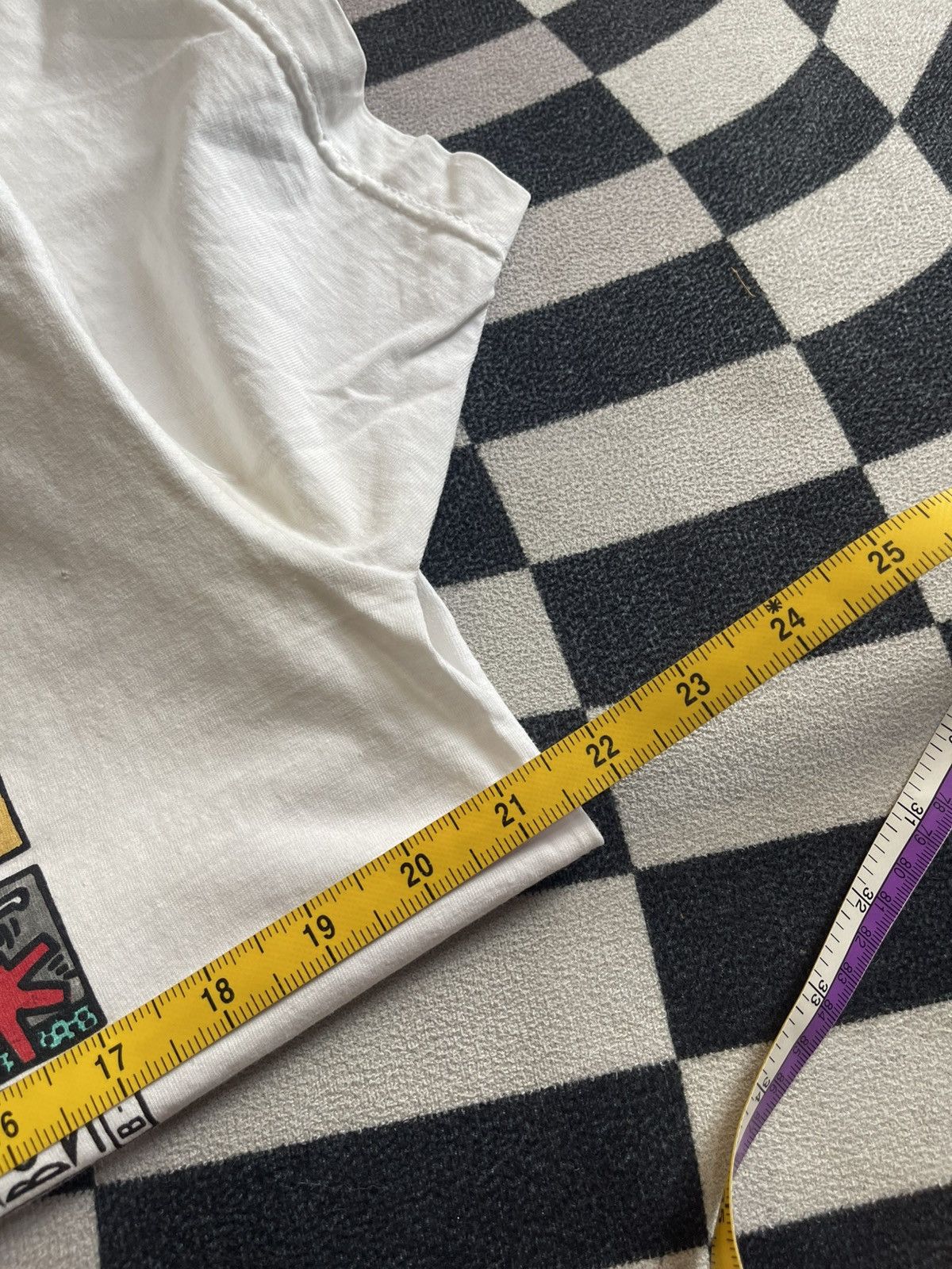 Keith Haring Vintage Keith Haring "Icons" Multi-Panel Graphic Tee Size US L / EU 52-54 / 3 - 8 Thumbnail