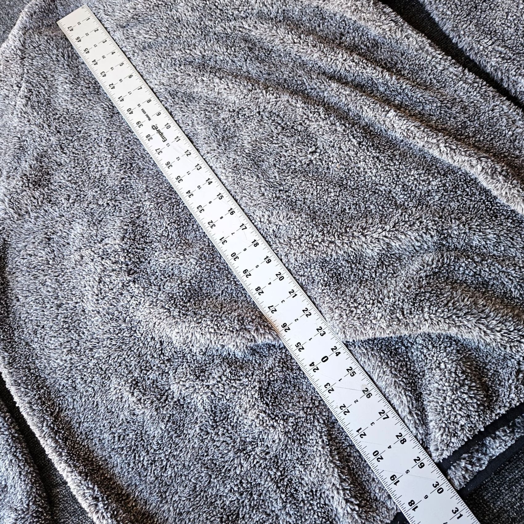 Vintage Mac Tools Sweatshirt 3X Gray Sherpa Fleece Pullover Button Neck Rare Sweater Size US XXL / EU 58 / 5 - 7 Thumbnail