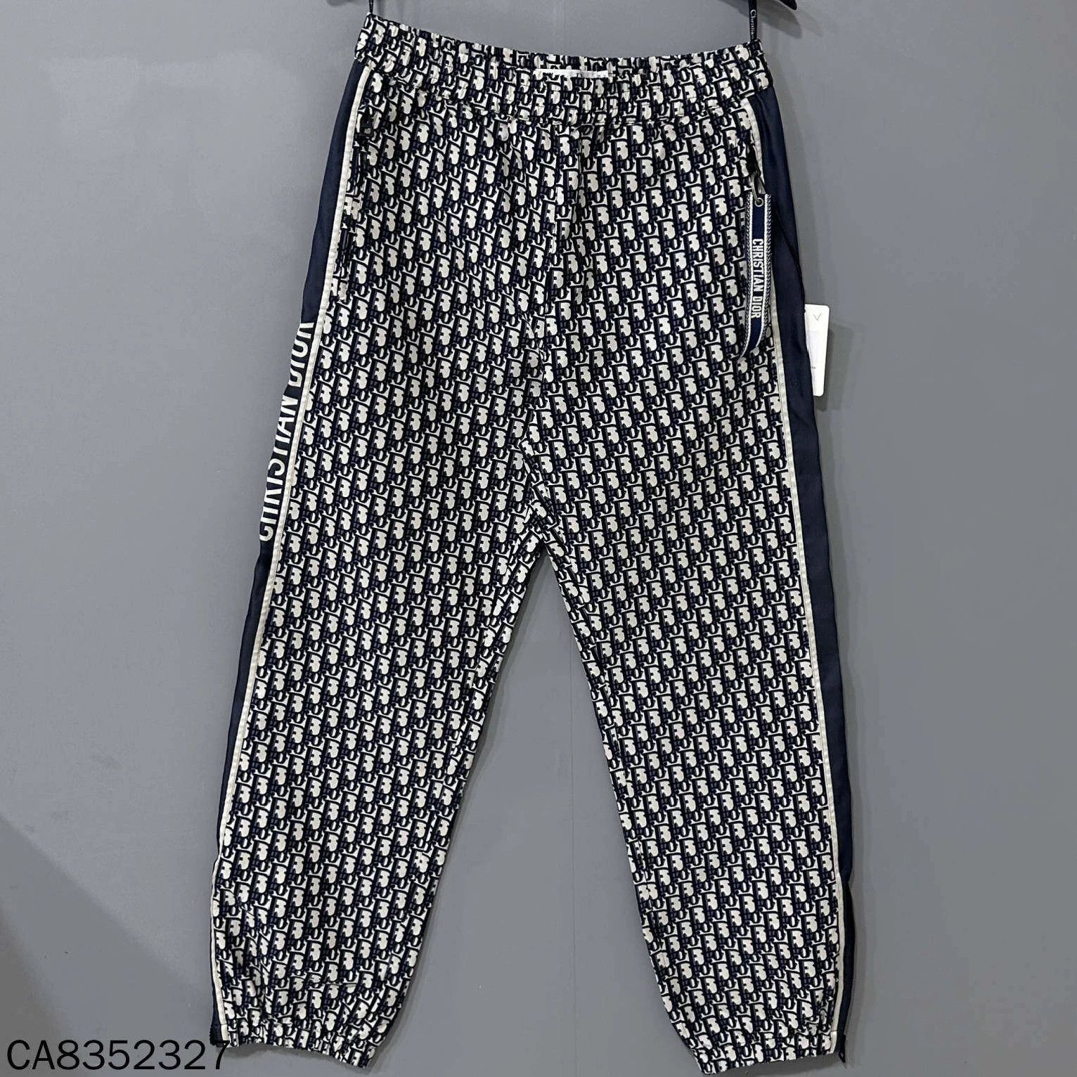 Dior Dior Oblique full logo black and white pants Size 27" / US 4 / IT 40 - 3 Thumbnail