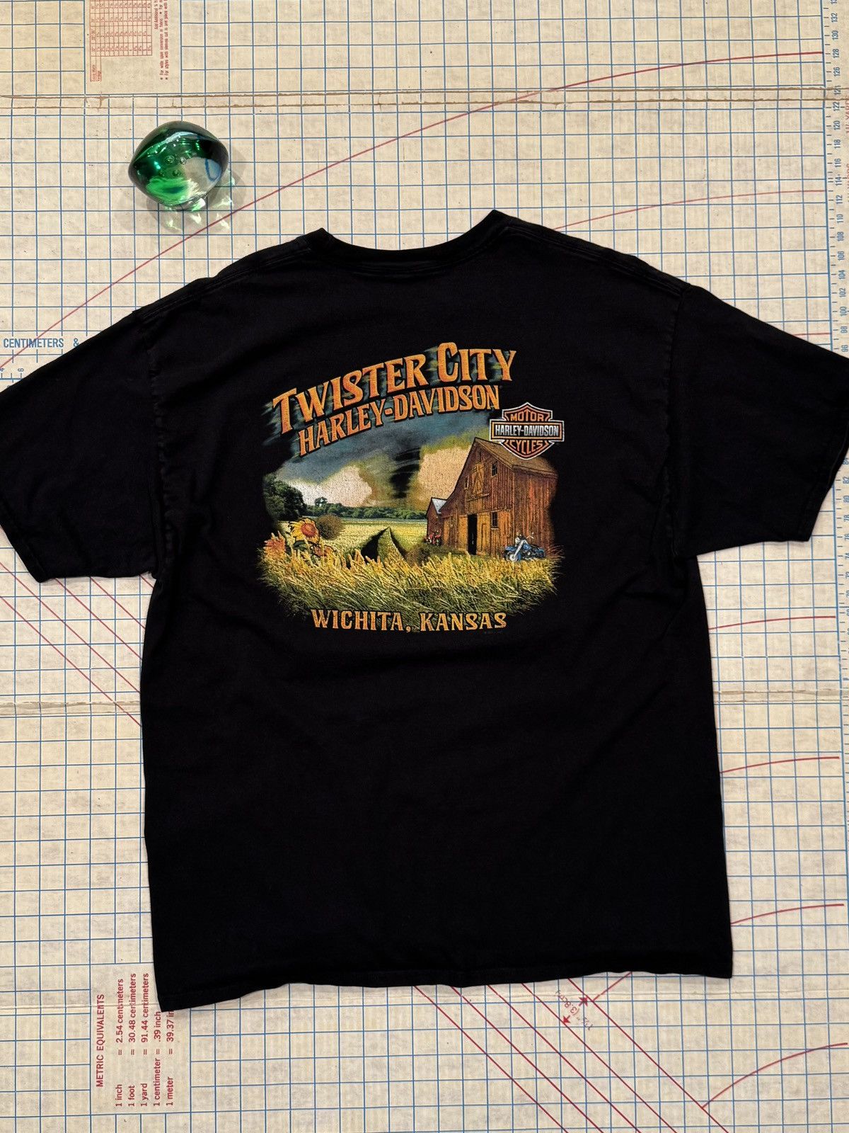 Harley Davidson Harley Davidson Twister City Wichita Kansas Graphic Tee XL Size US XL / EU 56 / 4 - 1 Thumbnail