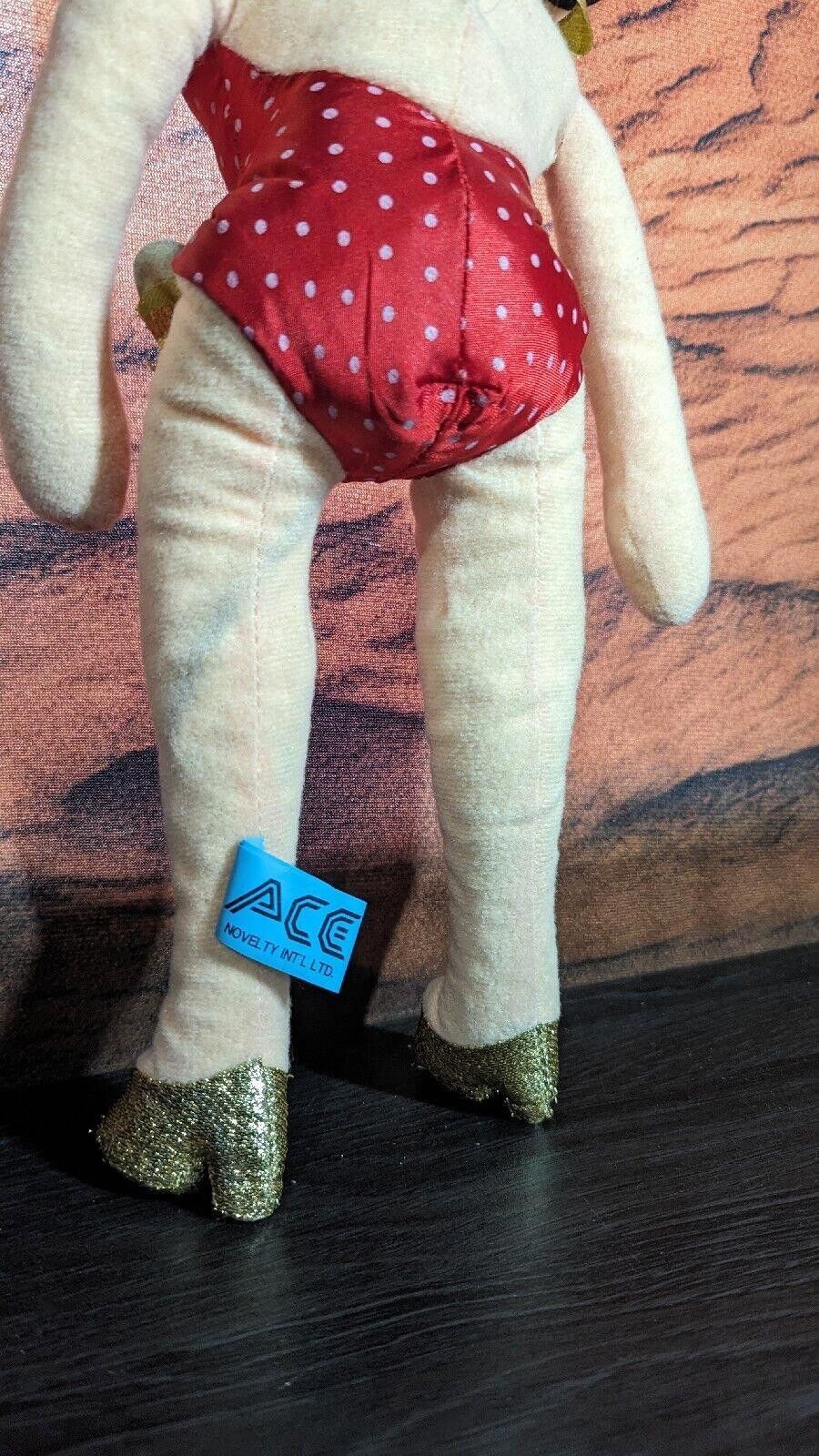 Kit and Ace VTG 1989 Ms. America Betty Boop Posable Plush Size ONE SIZE - 6 Thumbnail