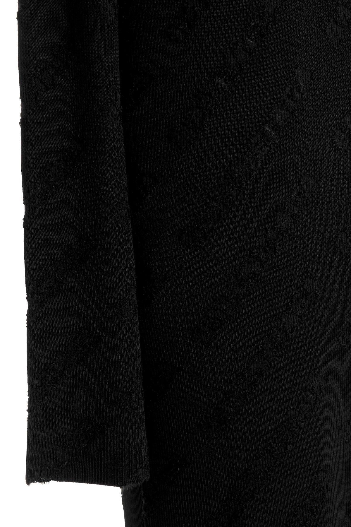 Balenciaga o1bcso1str0525 Destroyed Dress in Black Size XL / US 12-14 / IT 48-50 - 4 Thumbnail
