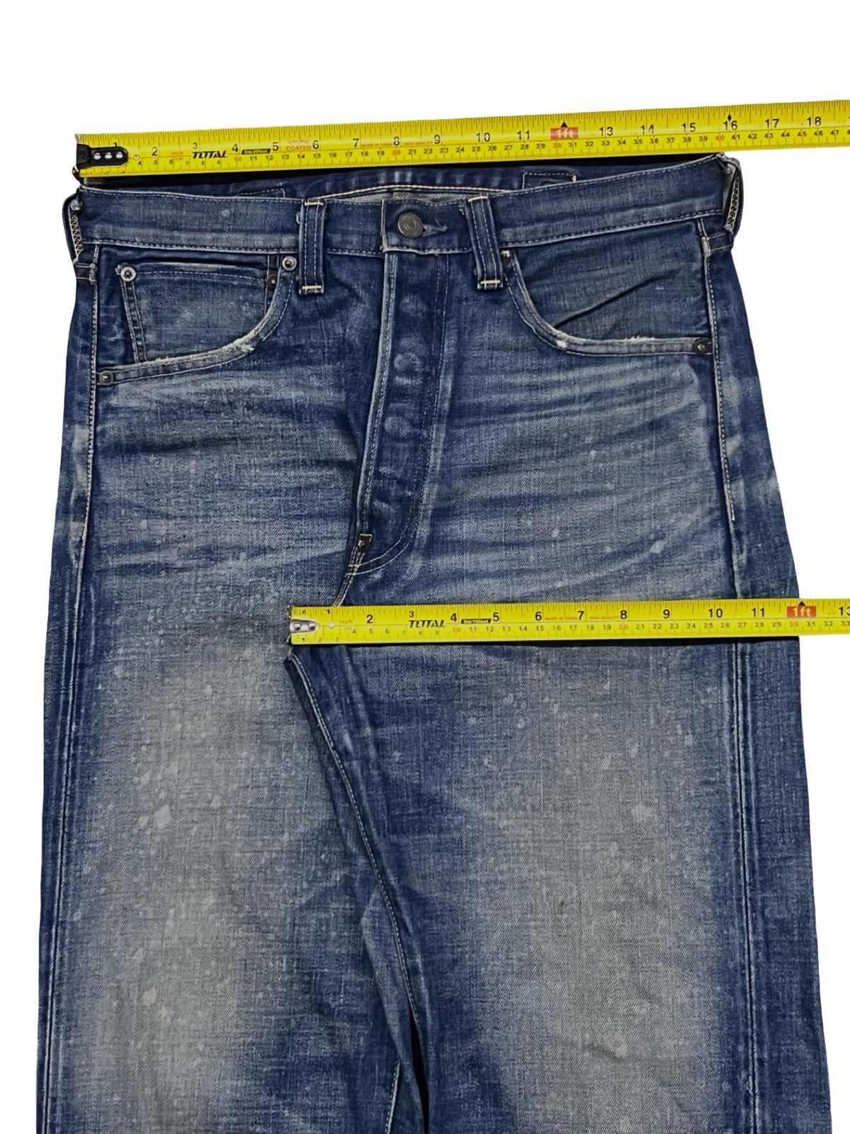 Levi's Vintage Clothing Vintage Levi’s 501 XX Big E Buckle Selvedge Japanese Denim Size US 31 - 18 Thumbnail