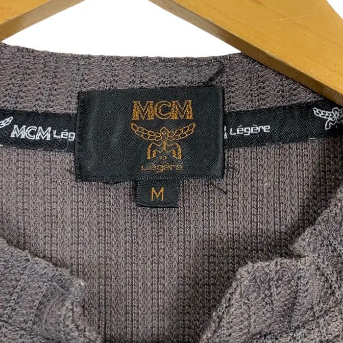 MCM Vintage MCM LEGERE COLLECTION Half Zipper Tee Shirt Size M / US 6-8 / IT 42-44 - 4 Thumbnail