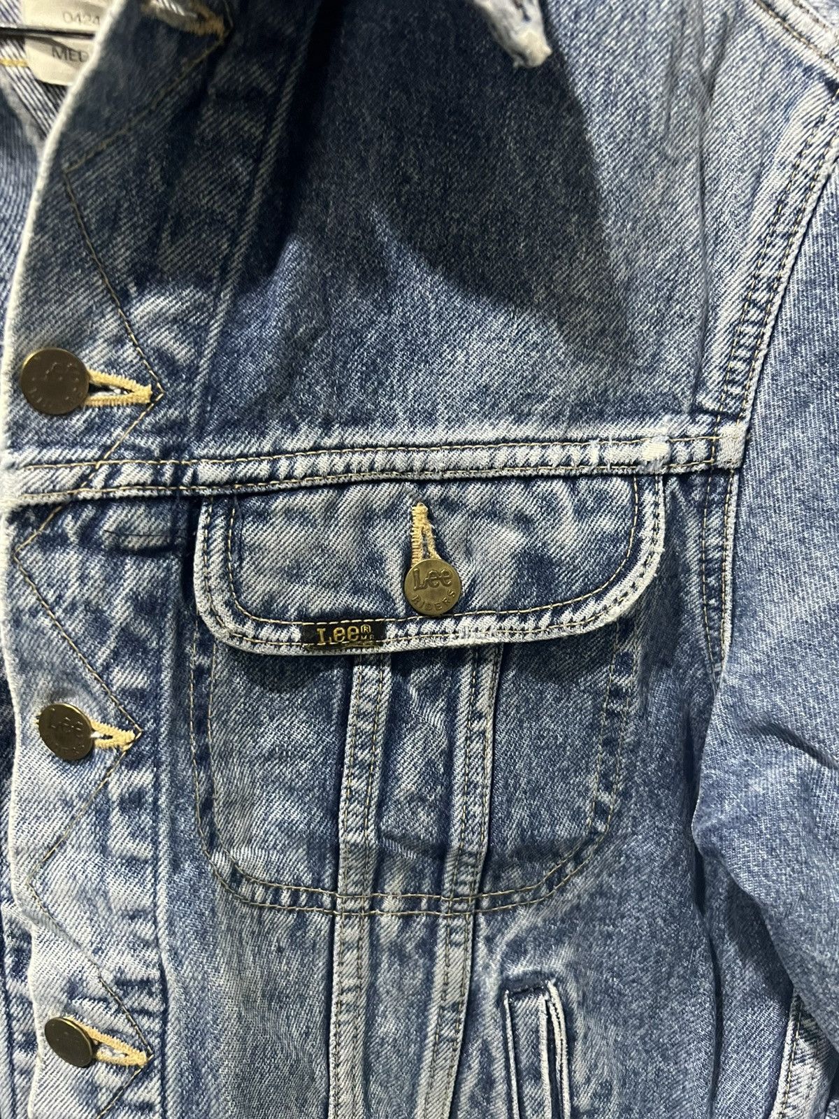 Lee 🔥Vintage Lee Riders x Edwin Denim Trucker Size US S / EU 44-46 / 1 - 15 Thumbnail