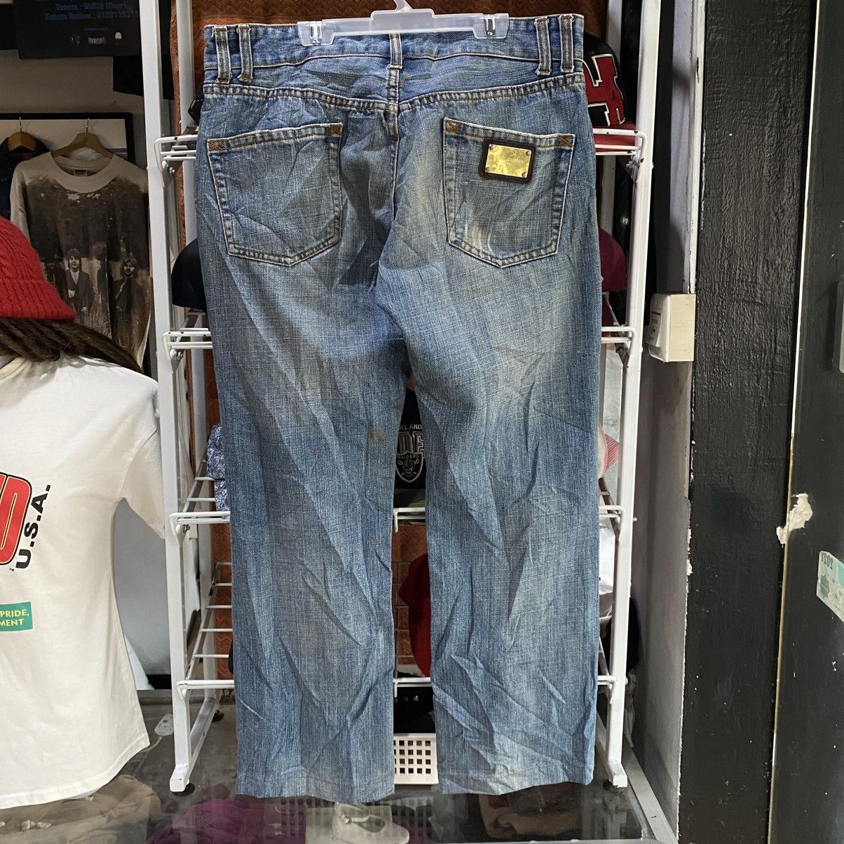 Dolce & Gabbana Vintage Y2K Dolce & Gabbana Straight Cut Denim Jeans Size US 36 / EU 52 - 1 Thumbnail