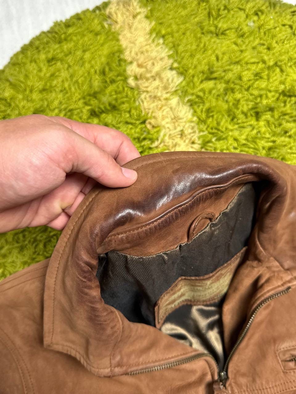 Puma RARE Archival x Puma Brown Leather Jacket Size US M / EU 48-50 / 2 - 13 Thumbnail