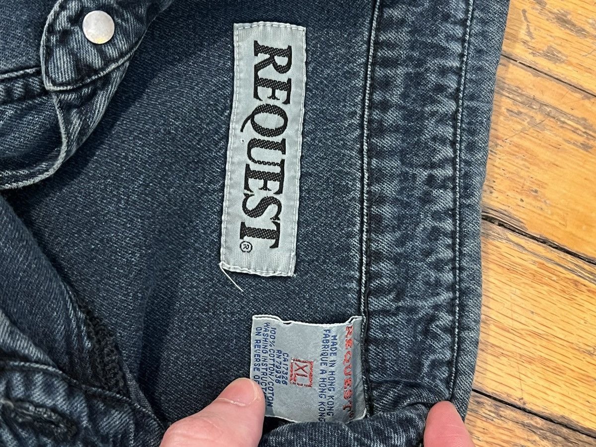 Request Jeans 80s Vintage Denim Button Up Request XL Size US XL / EU 56 / 4 - 3 Thumbnail