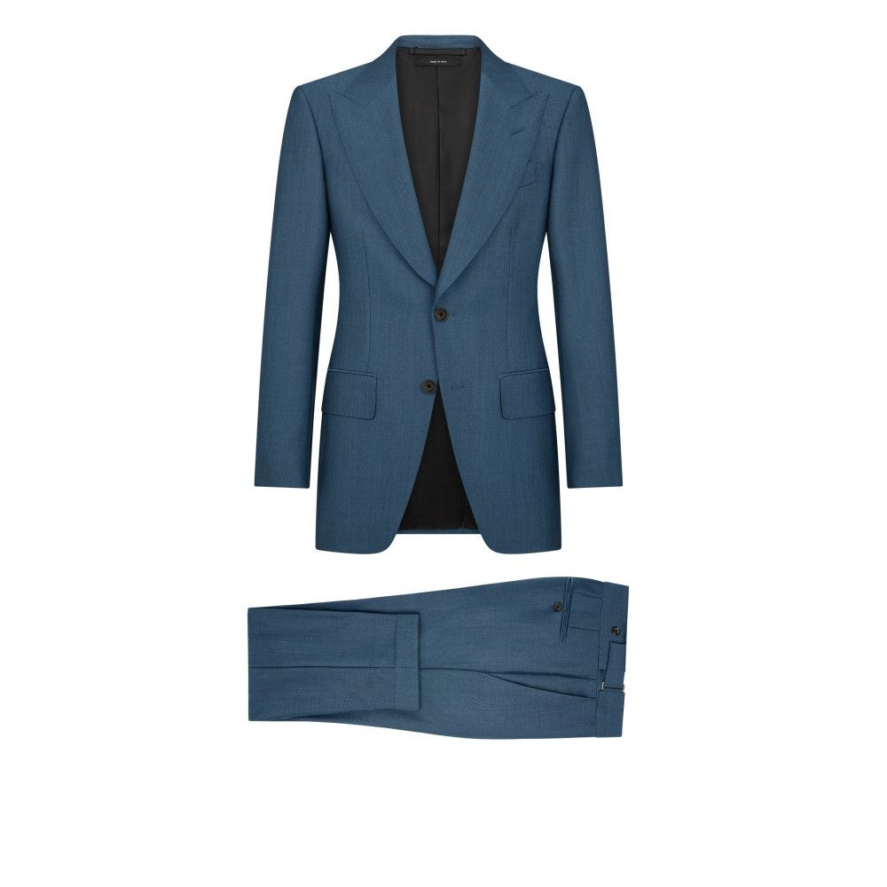 Tom Ford o1loc1c0326 JZL020 Suit in Blue Size US S / EU 44-46 / 1 - 1 Thumbnail