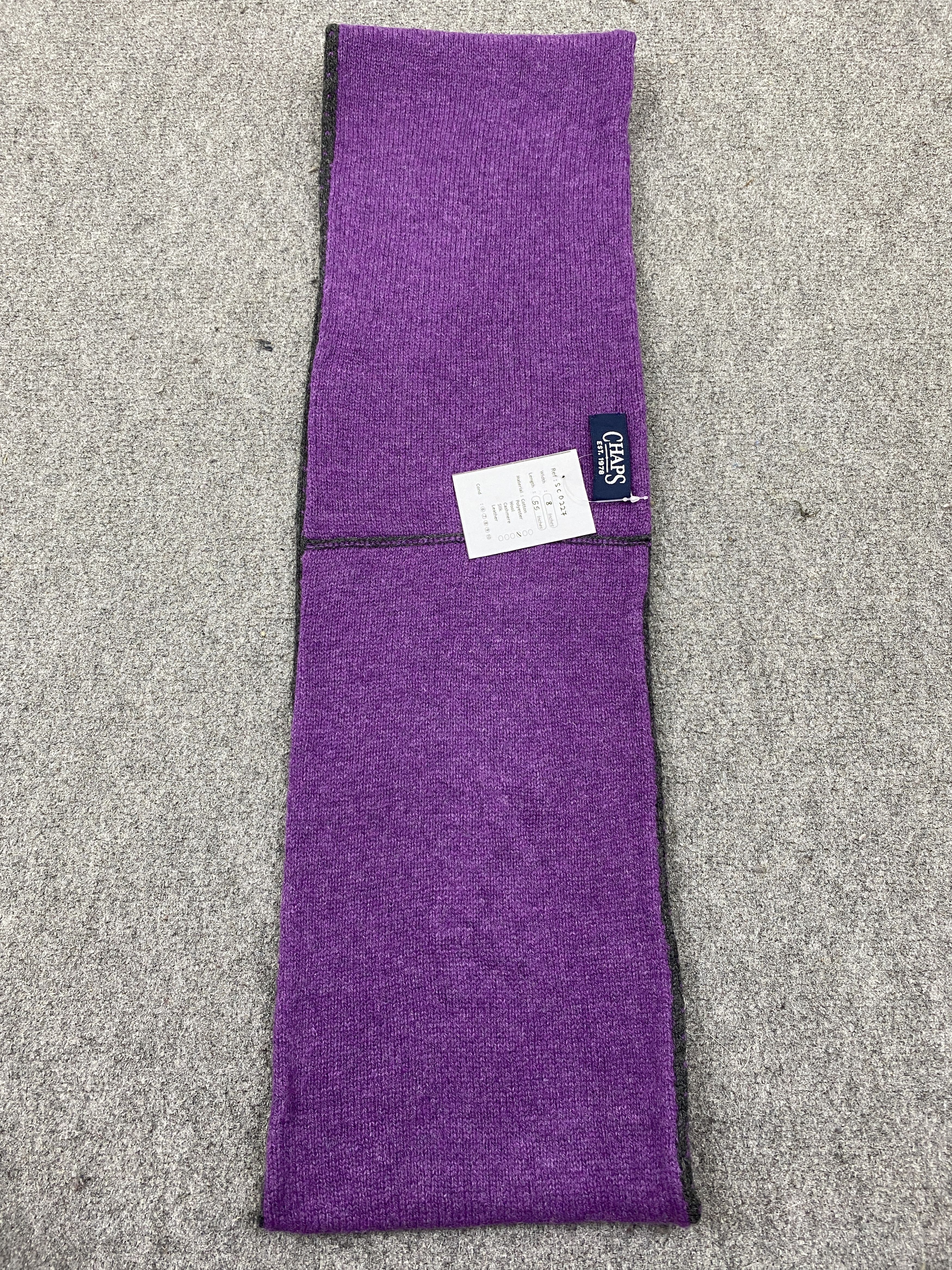 Chaps × Chaps Ralph Lauren Chaps Ralph Lauren Scarf / Muffler / Neckwear SC0227 Size ONE SIZE - 5 Thumbnail