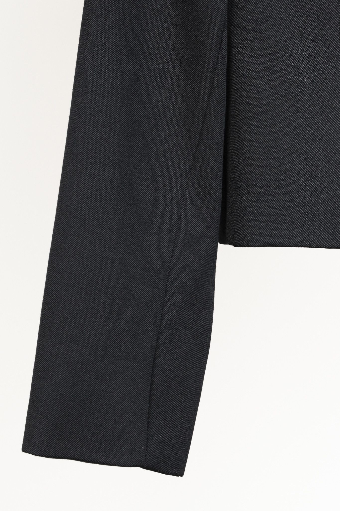 Celine Celine Black Cropped Wool Blazer Jacket Size M / US 6-8 / IT 42-44 - 5 Thumbnail
