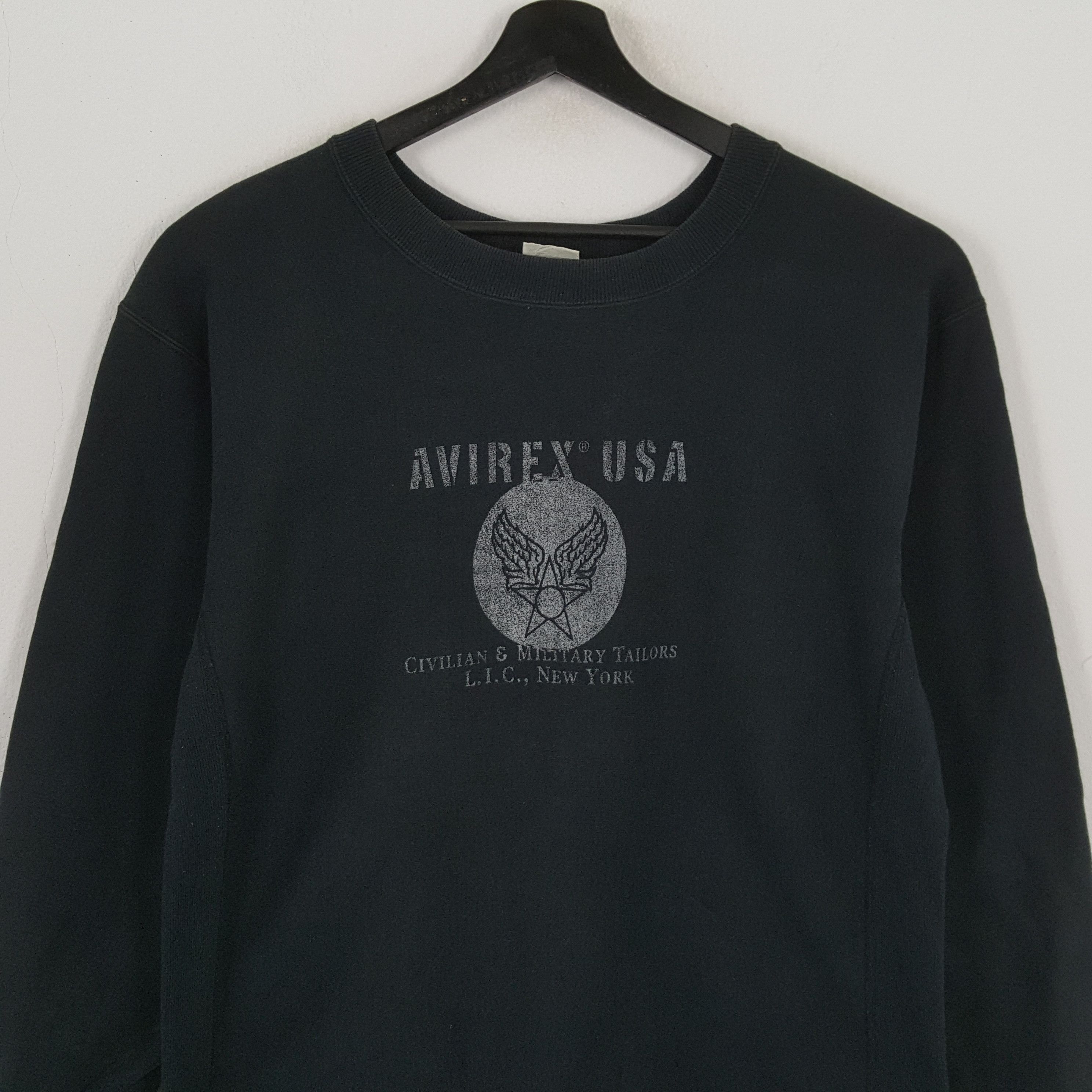 Avirex × Vintage AVIREX USA Sweatshirt Streetwear Style Size US L / EU 52-54 / 3 - 2 Thumbnail
