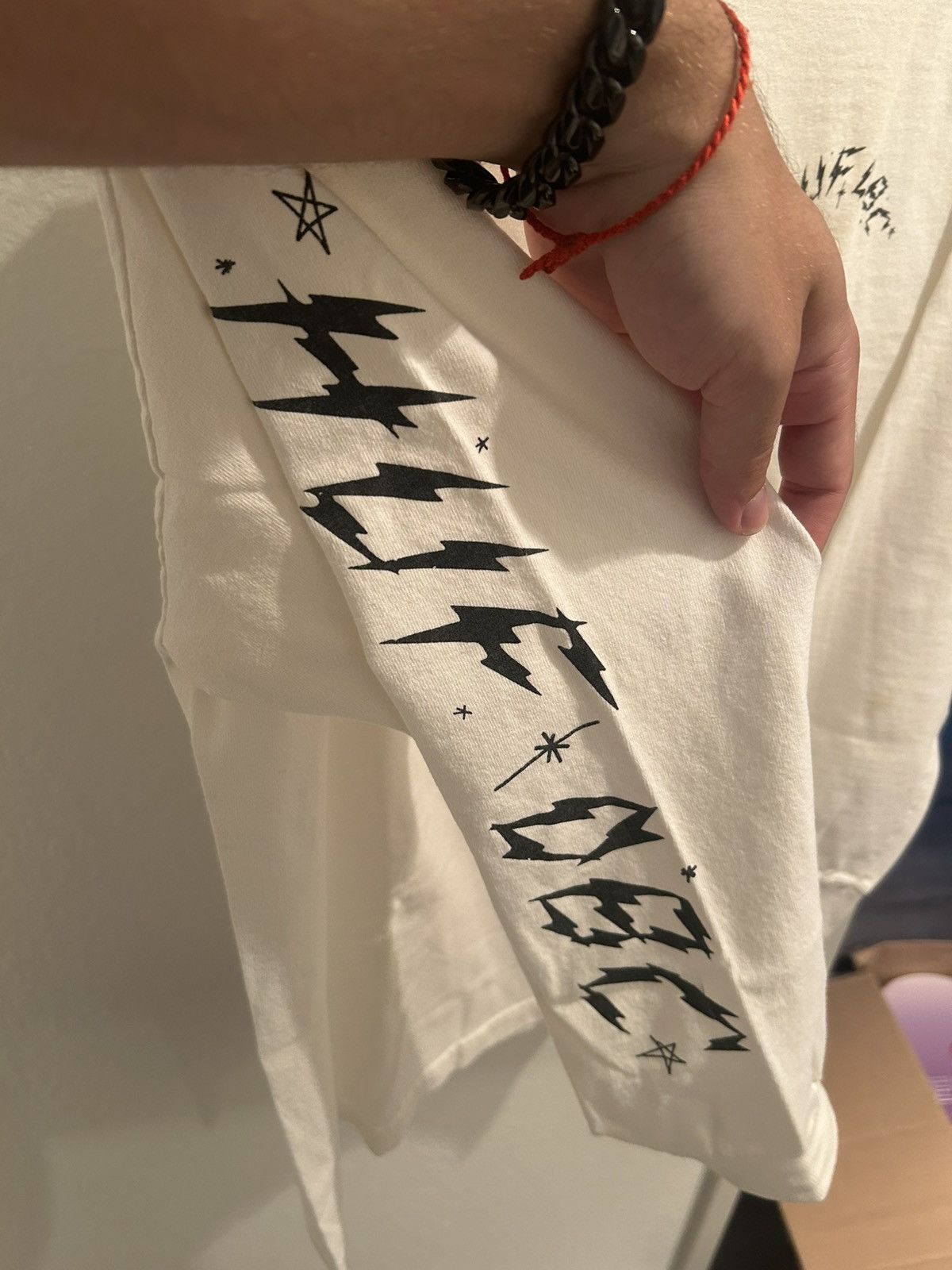 Huf HUF White Longsleeve Tee DBC Size US M / EU 48-50 / 2 - 2 Thumbnail