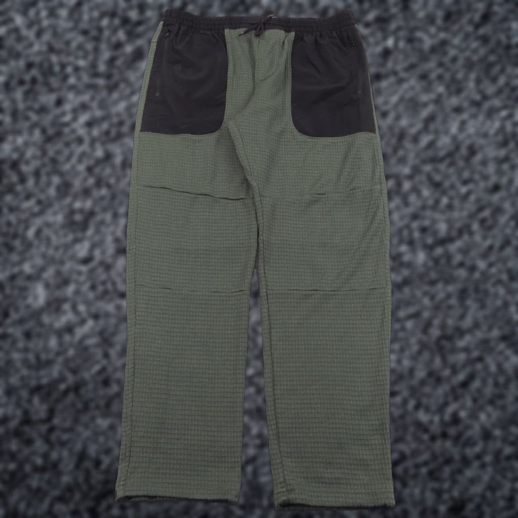 Vintage Proof Pants Mens Large Green Black Grid Fleece Jogger Thermal Ripstop Huckberry Size US 33 - 1 Thumbnail