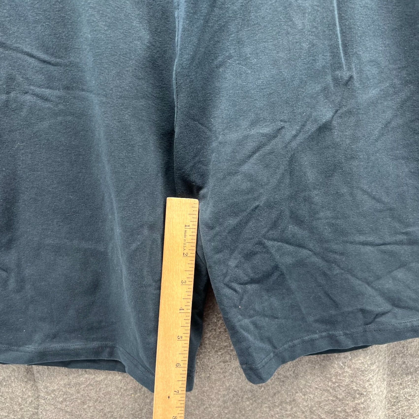 Prana VINTAGE prAna Shorts Mens XL Black Elastic Waist Fleece Baggy Streetwear 7 in Inseam, Sweat, Casual, Regular, Pocket Slash Mens Size US 36 / EU 52 - 6 Thumbnail
