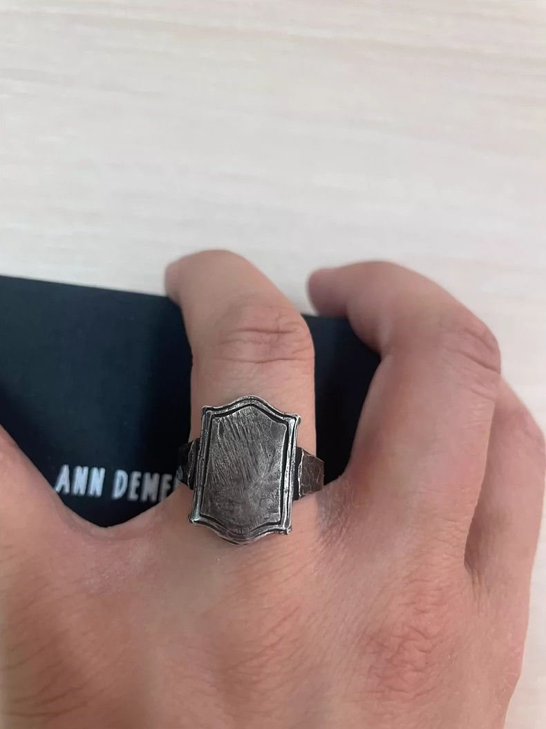 Ann Demeulemeester Ann Demeulemeester 18 Autumn/Winter Do old armor men's ring Size ONE SIZE - 1 Thumbnail