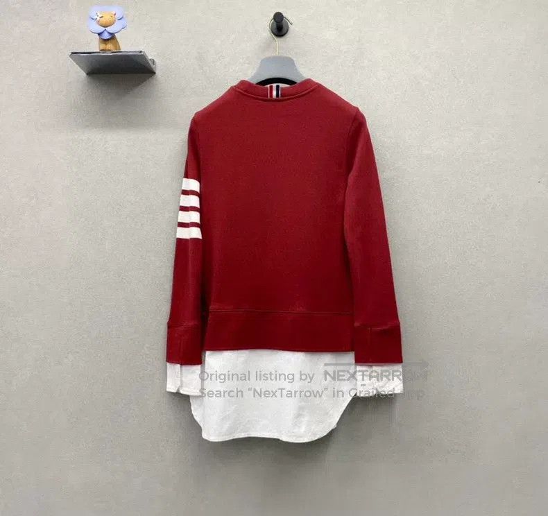 Thom Browne Thom Browne Red Sweatshirt Size XS / US 0-2 / IT 36-38 - 1 Thumbnail