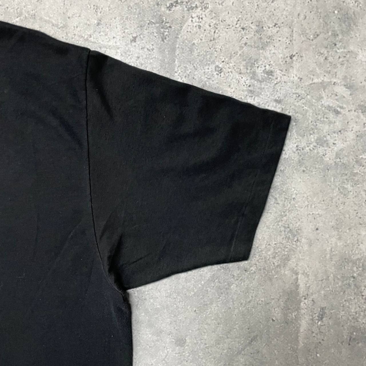 Band Tees Vintage 80s 90s Santa Claus Shit Happens Humor T Shirt Black Size US XL / EU 56 / 4 - 14 Thumbnail