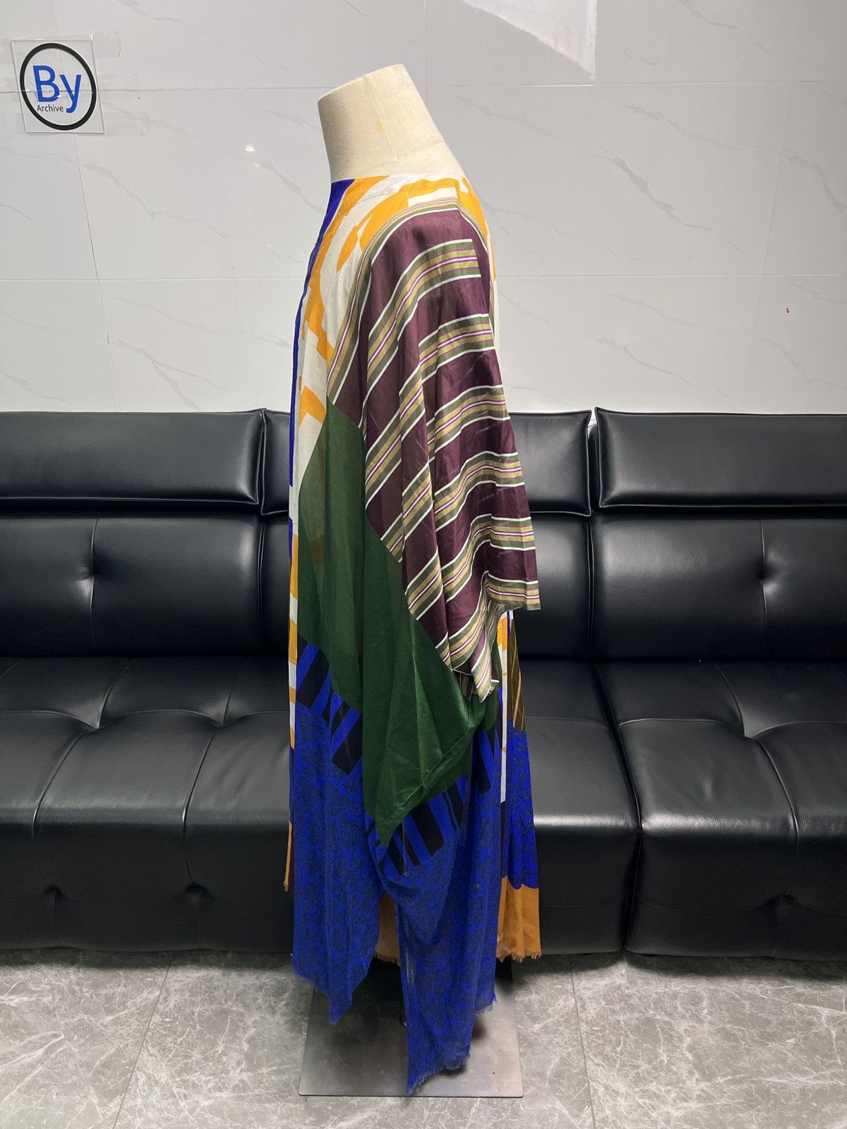 Dries Van Noten Dries Van Noten SS23 Patchwork Print Kaftan Dress Size ONE SIZE - 14 Thumbnail
