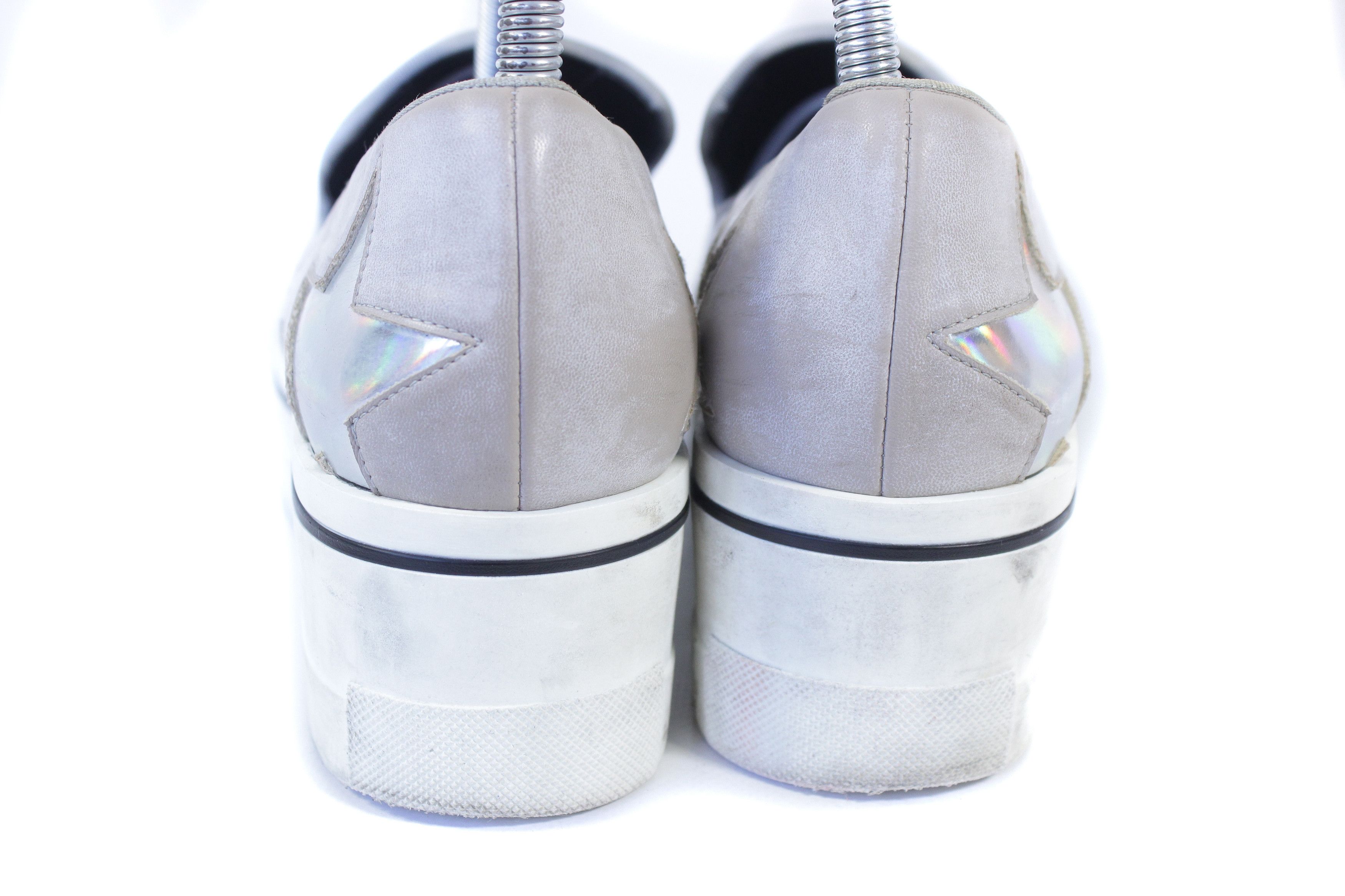 Stella McCartney Binx Stars Leather Slip Ons Size US 9 / IT 39 - 3 Thumbnail