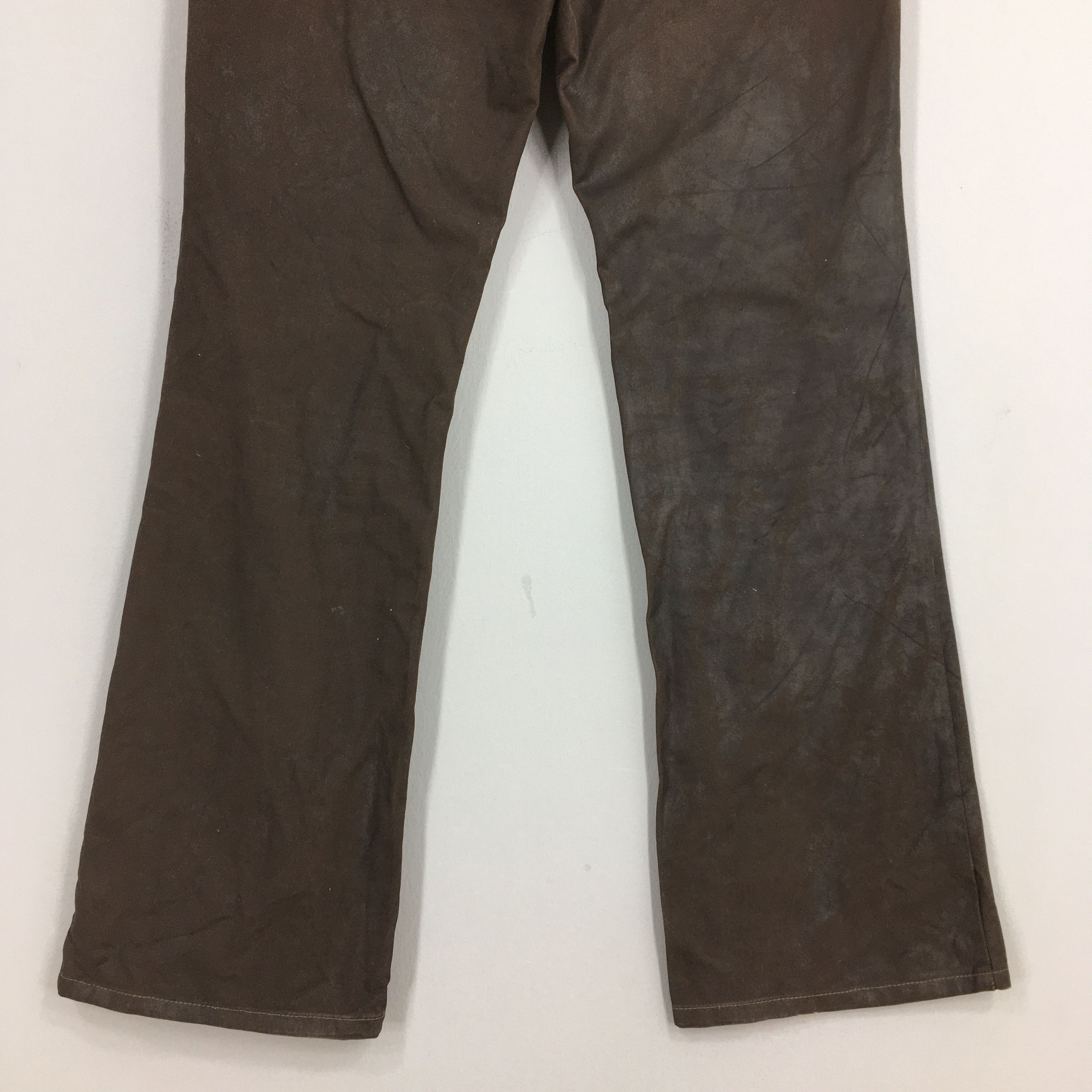 Levi's Size 31x31 Vintage Levi's 517 Wax Brown Jeans S1153 Size US 31 - 10 Thumbnail