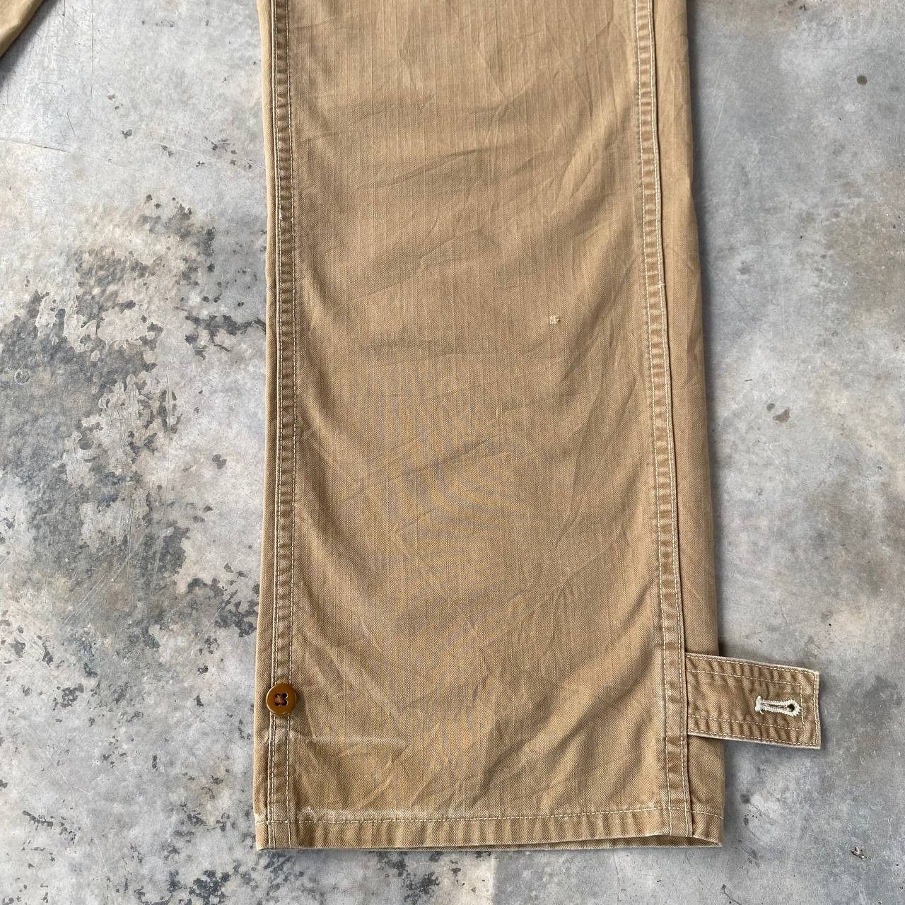 Polo Ralph Lauren VINTAGE POLO RALPH LAUREN CARPENTER MILITARY CARGO PANT Size US 34 / EU 50 - 5 Thumbnail