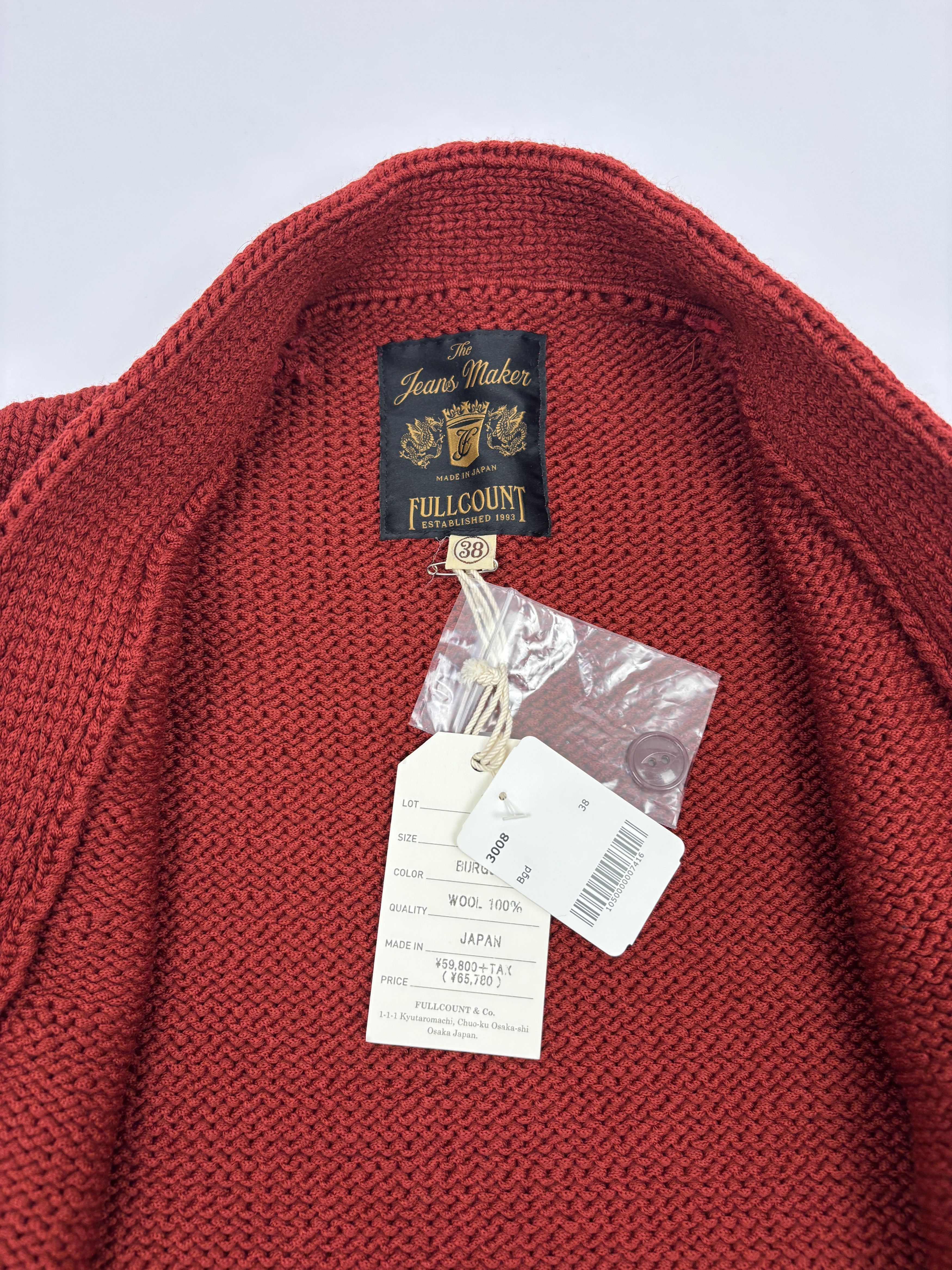 Full Count & Co. Fullcount 30th Anniversary Cardigan Size US S / EU 44-46 / 1 - 5 Thumbnail
