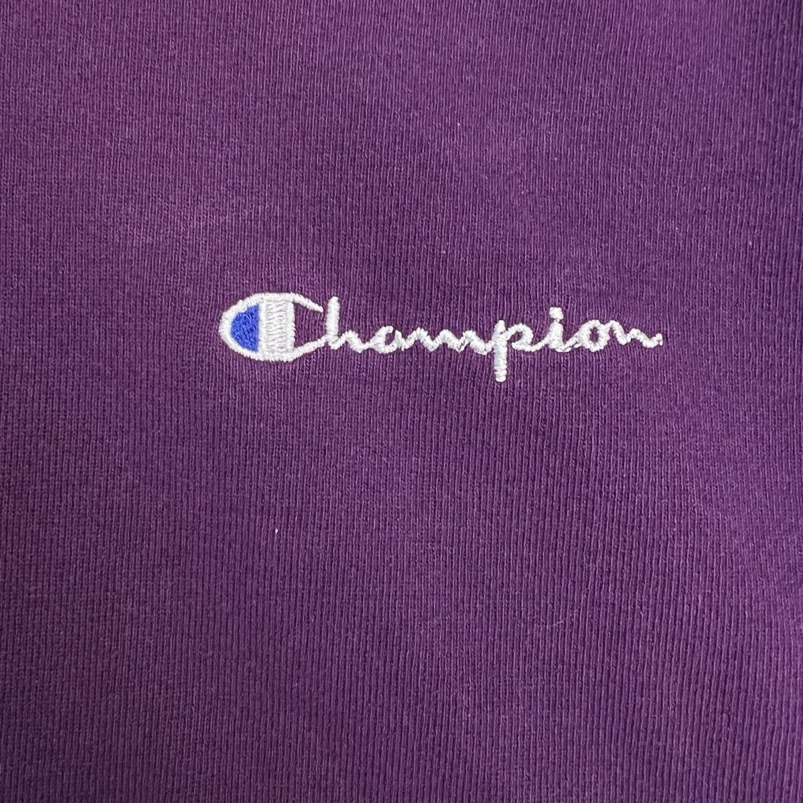 Champion Vintage 90s Champion Reverse Weave Hoodie USA Thrashed Faded Size US M / EU 48-50 / 2 - 2 Thumbnail