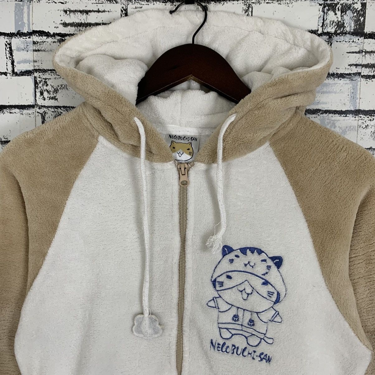 Designer × Japanese Brand × Vintage Necobuchi- San Anime Japanese Cartoon Zipper Hoodie Pullover Size US M / EU 48-50 / 2 - 2 Thumbnail