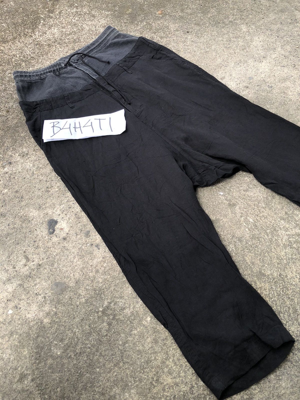 Y's × Yohji Yamamoto Y’s Double Waist Tuck Pants Size US 32 / EU 48 - 3 Thumbnail