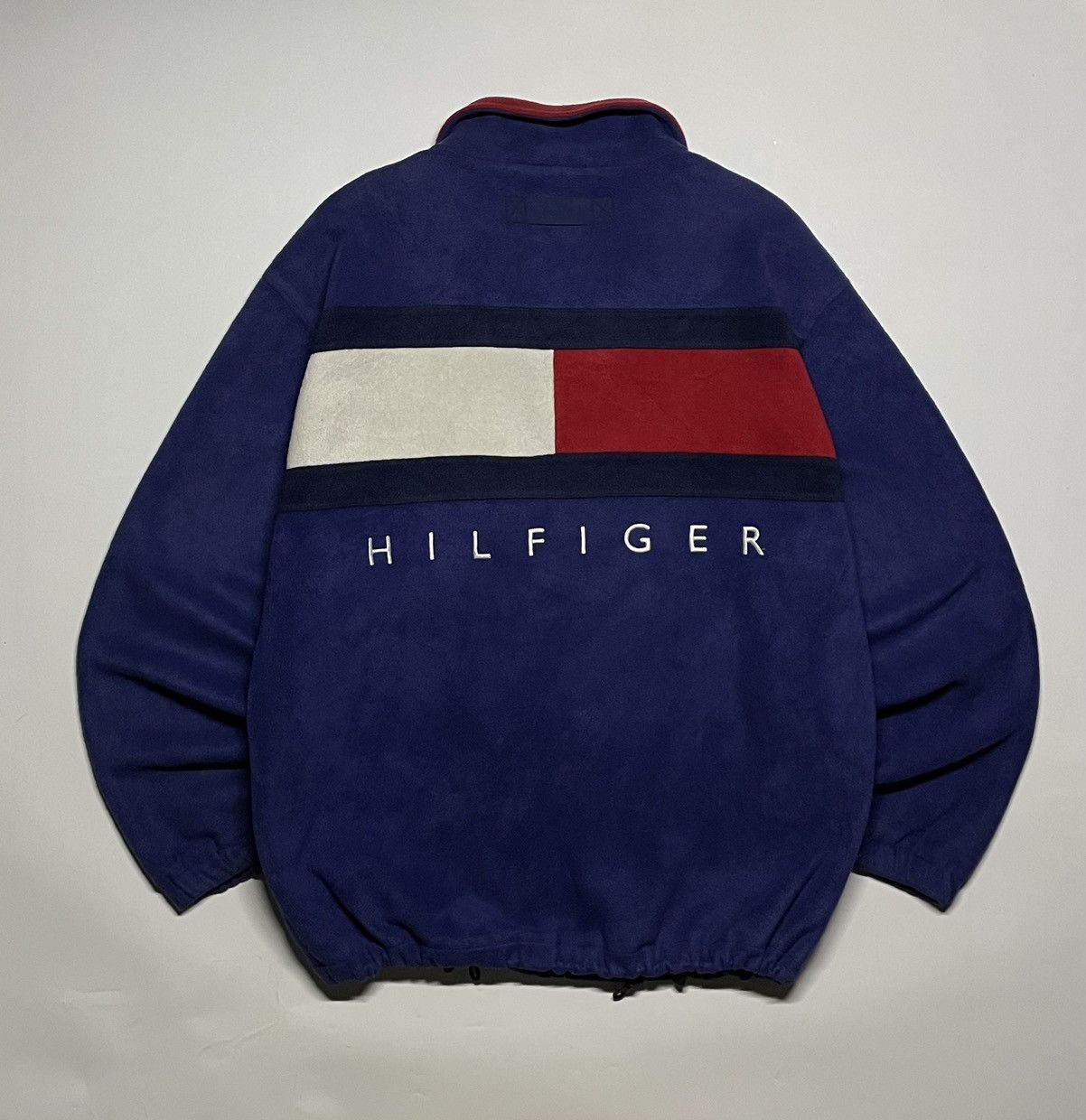 Tommy Hilfiger × Vintage Tommy hilfiger big flag Warm Vintage jacket Size US L / EU 52-54 / 3 - 1 Thumbnail