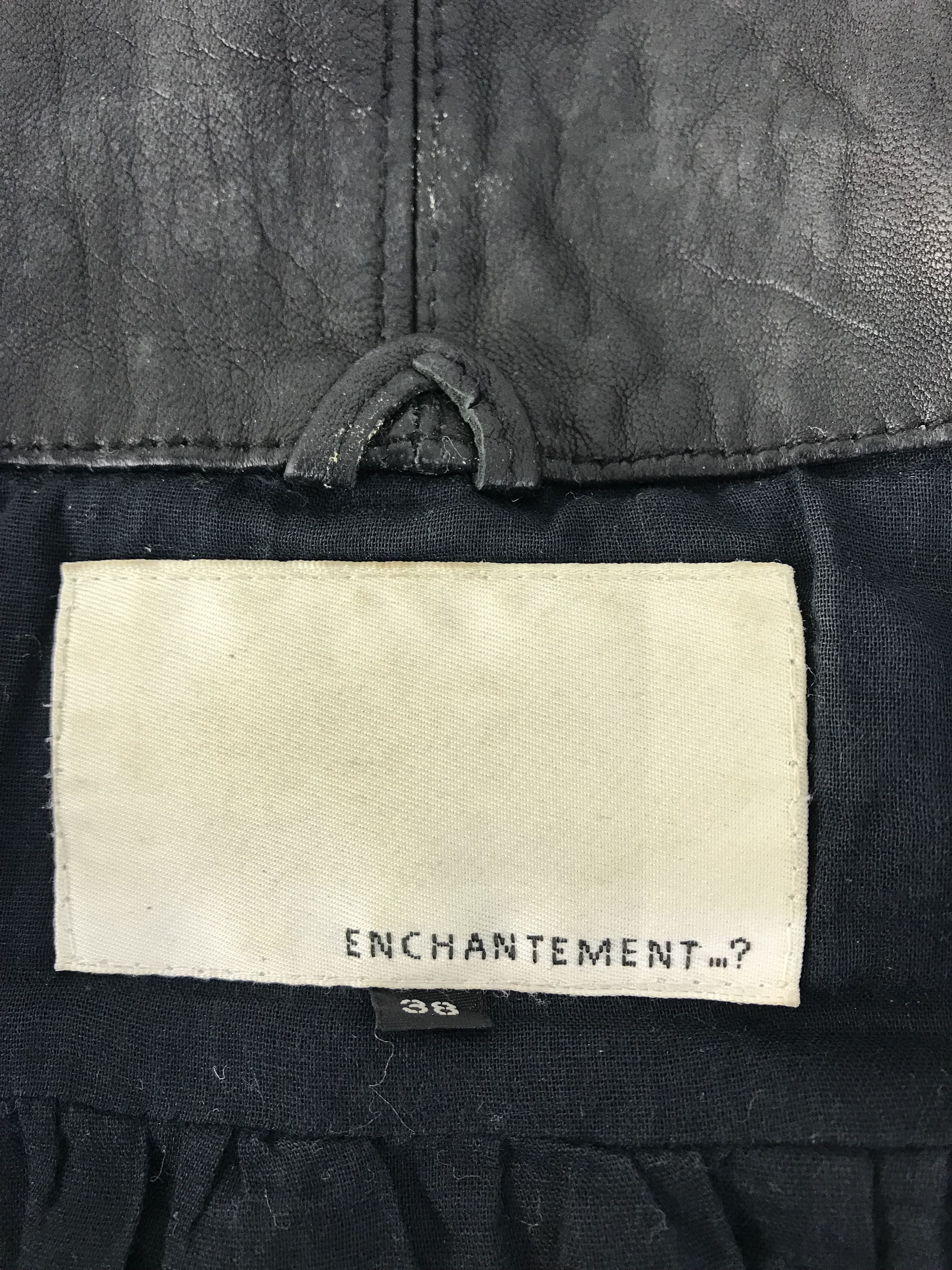 Enchantment 90s Enchantment Leather Biker Jacket Full Zip Luxury Size XS / US 0-2 / IT 36-38 - 7 Thumbnail