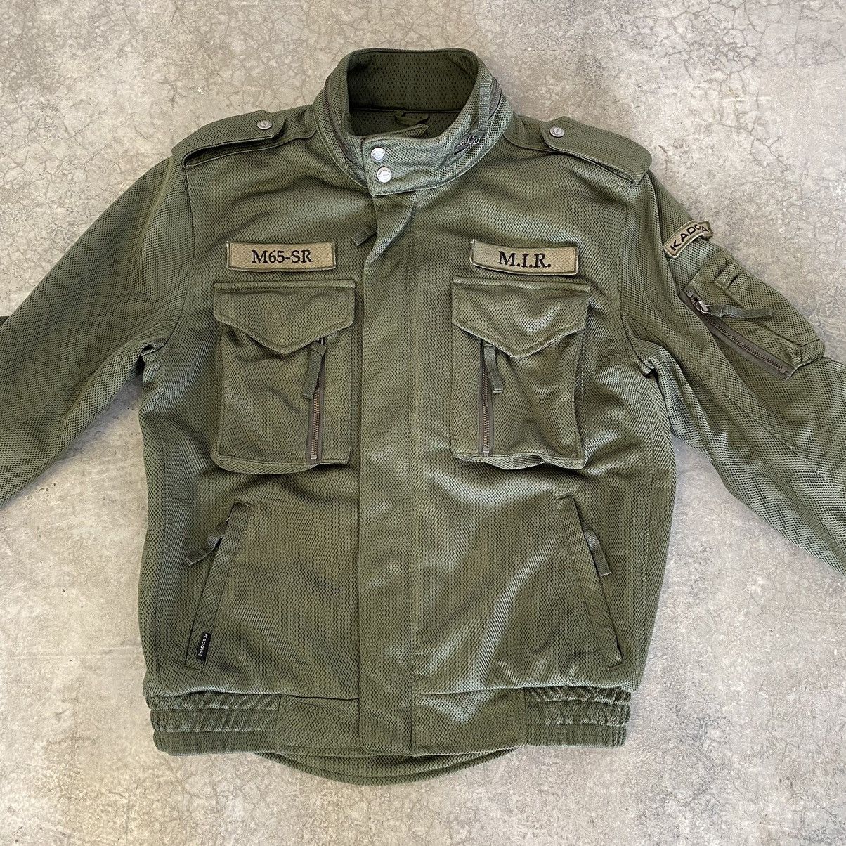 Kadoya Vintage Kadoya M65-SR Padded Motorcycle Jacket Size US M / EU 48-50 / 2 - 7 Thumbnail